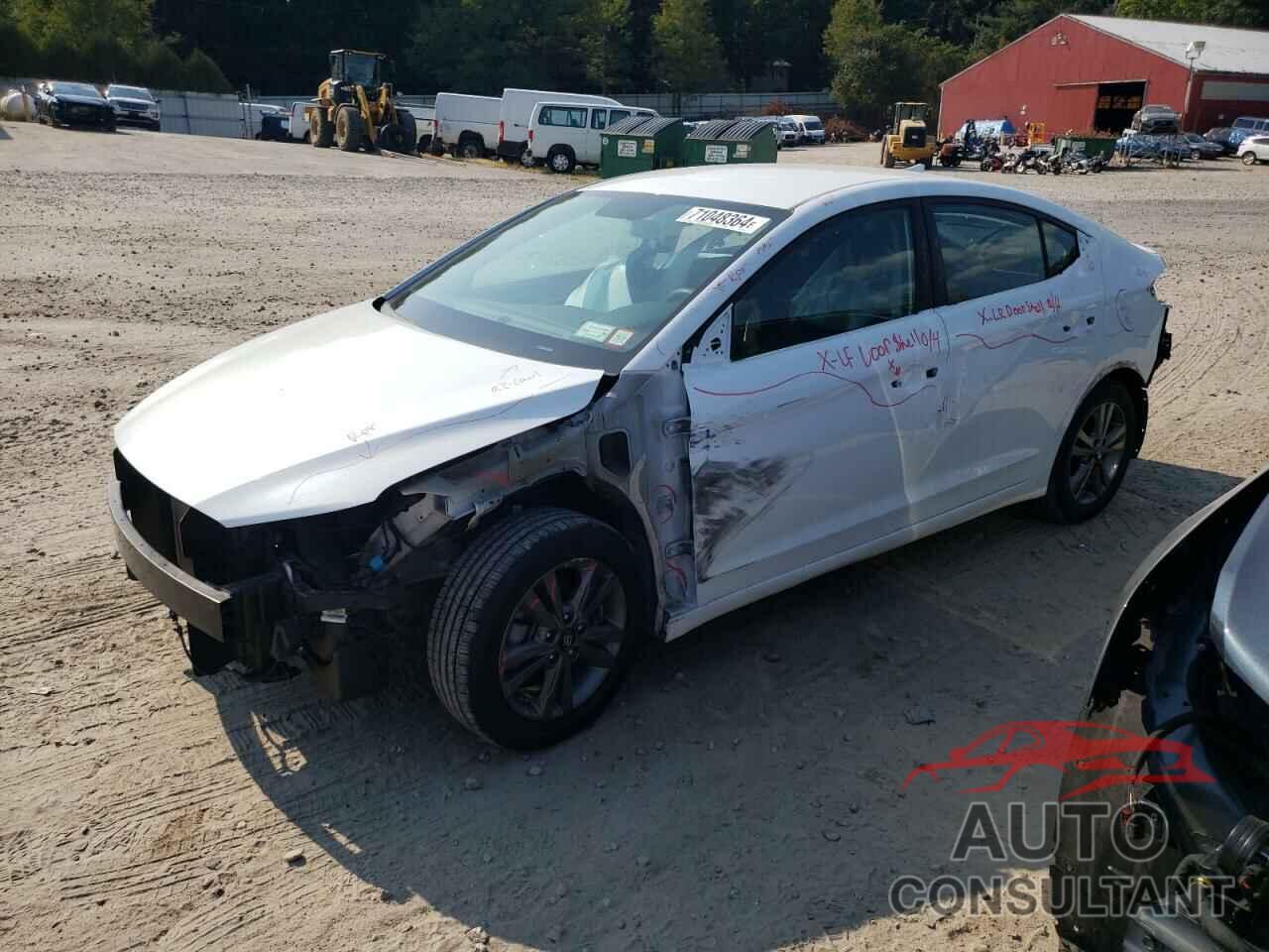 HYUNDAI ELANTRA 2018 - 5NPD84LF9JH237625