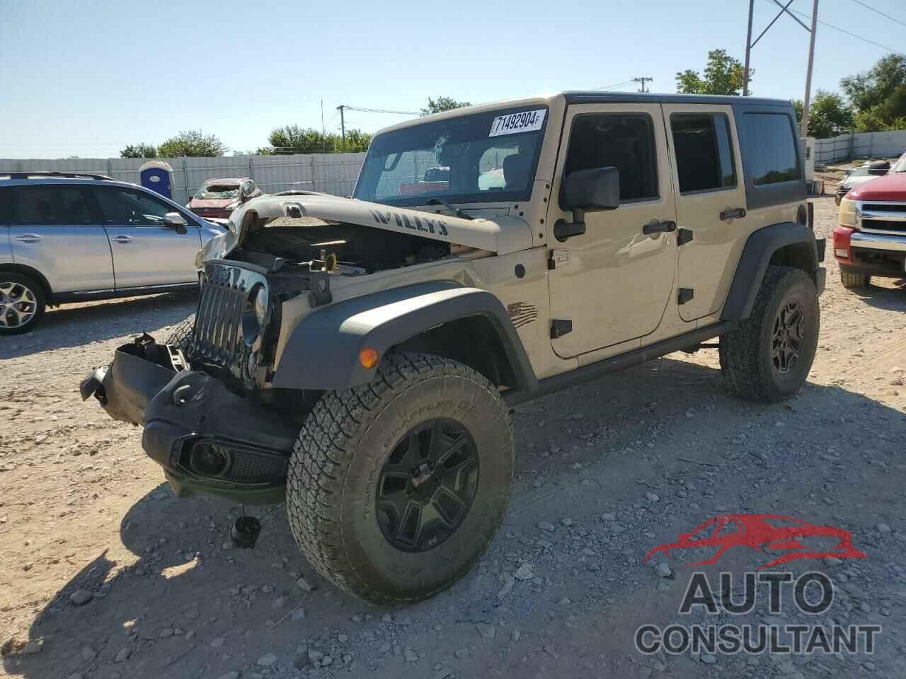 JEEP WRANGLER 2016 - 1C4BJWDGXGL256736