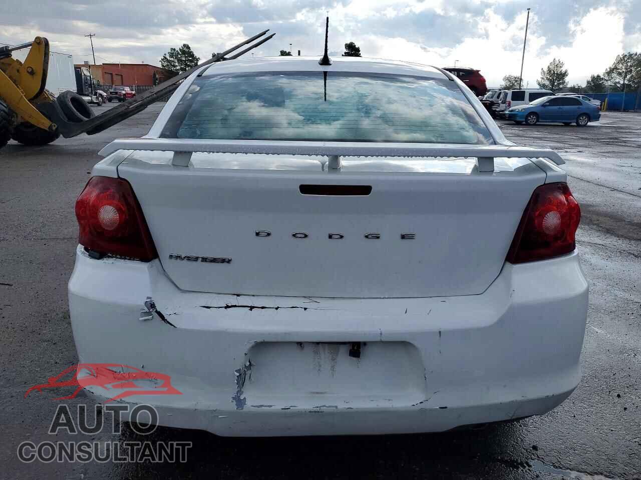 DODGE AVENGER 2012 - 1C3CDZAG1CN329657