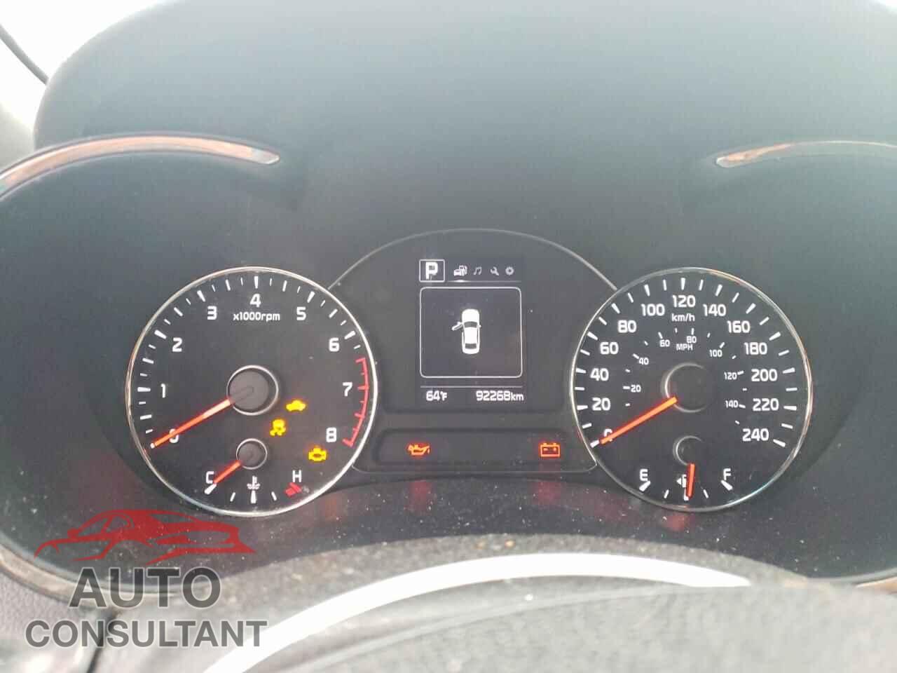 KIA FORTE 2017 - 3KPFL4A77HE036470