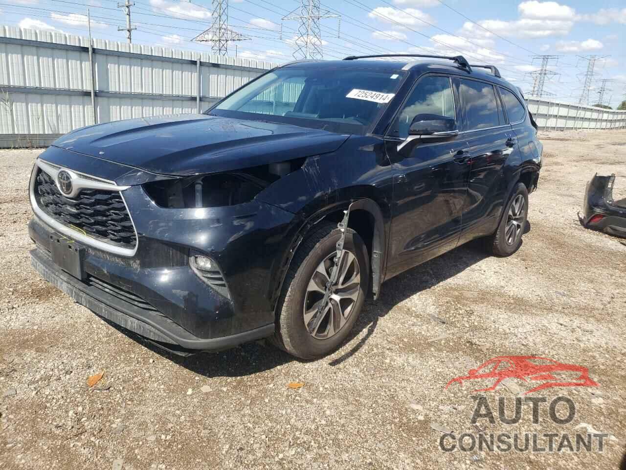 TOYOTA HIGHLANDER 2022 - 5TDGZRBH9NS586438