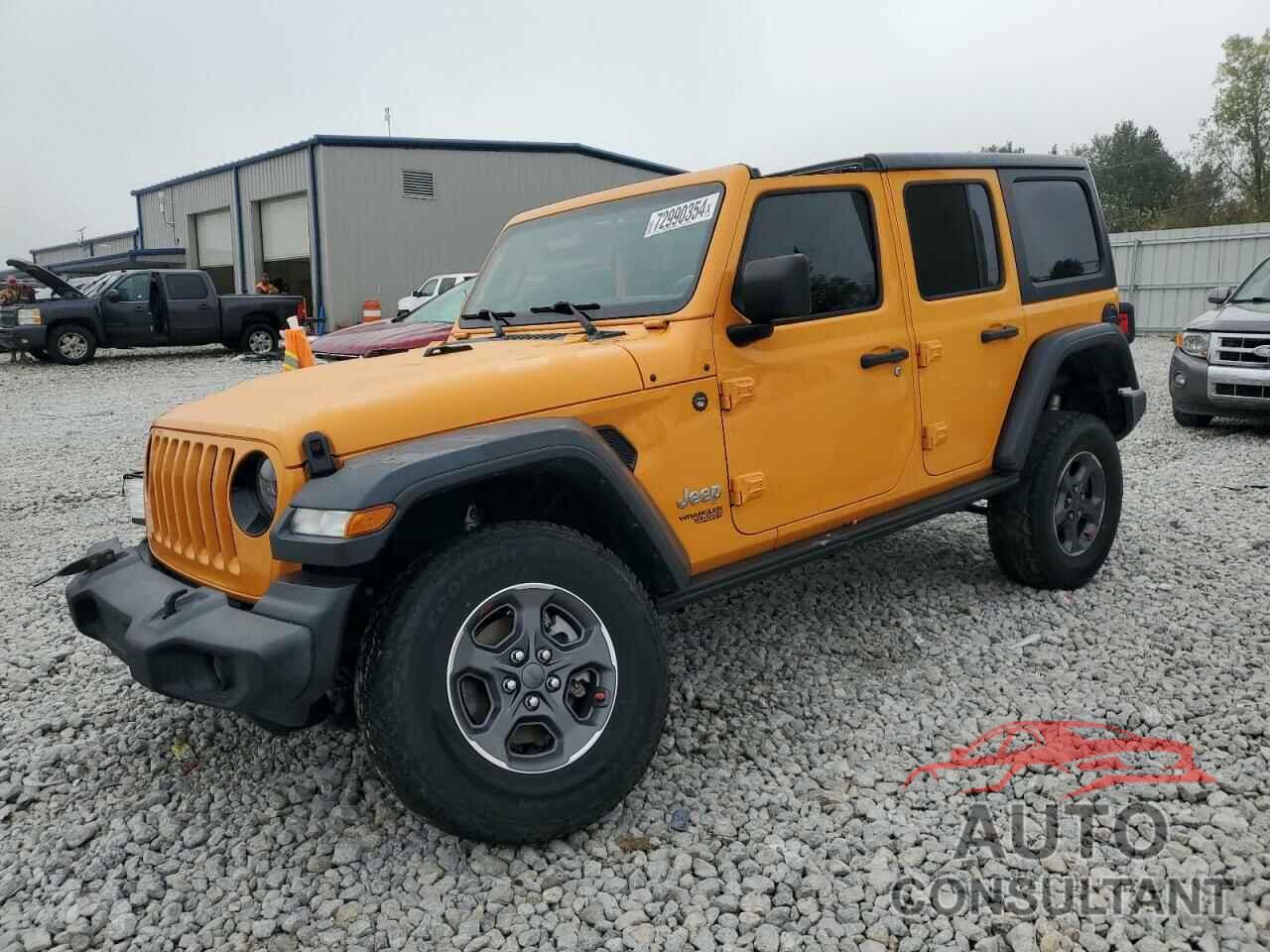 JEEP WRANGLER 2018 - 1C4HJXDG0JW107404