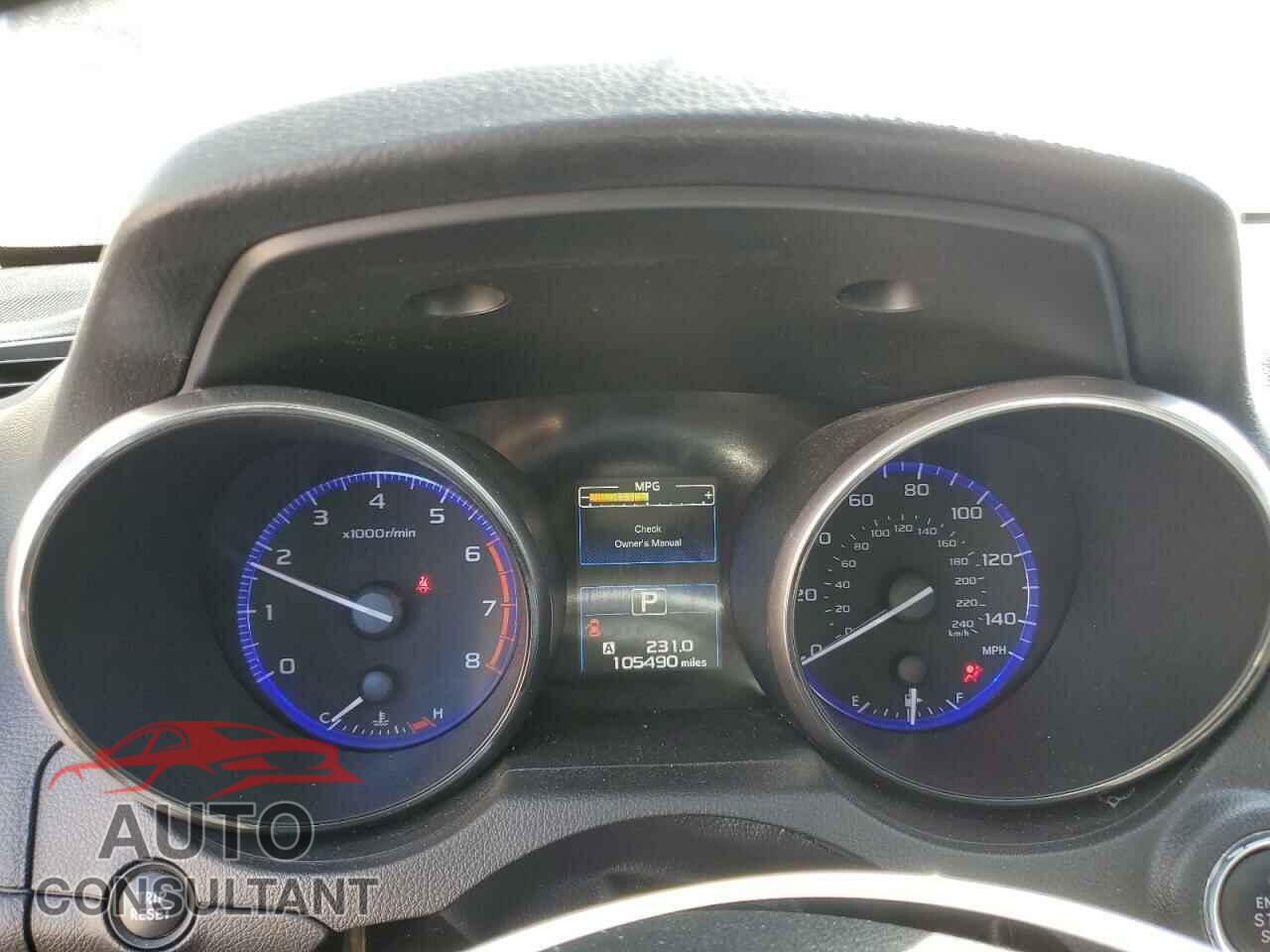 SUBARU OUTBACK 2016 - 4S4BSBLC7G3311224