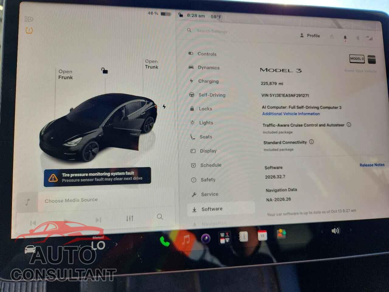TESLA MODEL 3 2022 - 5YJ3E1EA5NF291271