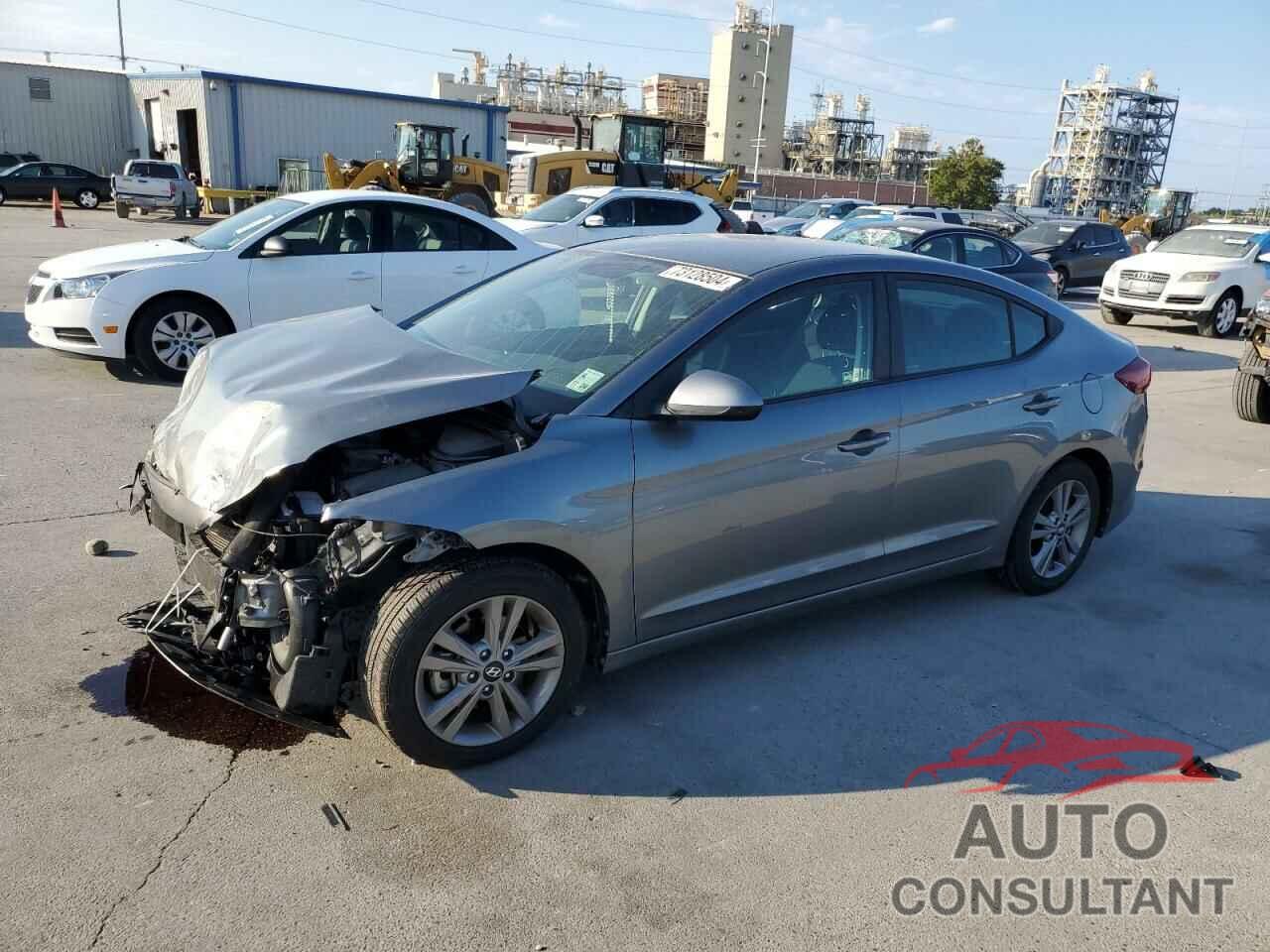 HYUNDAI ELANTRA 2018 - KMHD84LF9JU608820