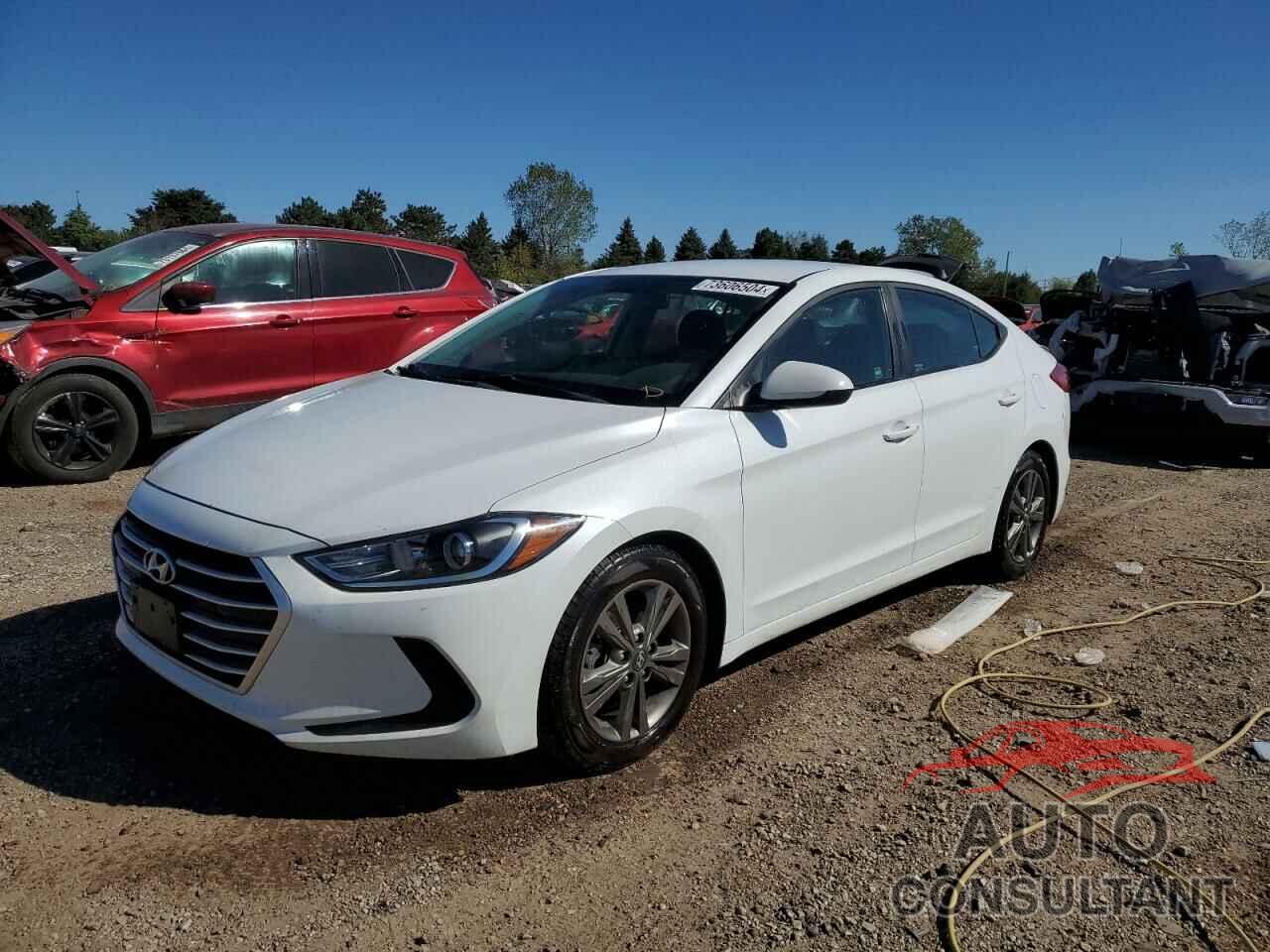 HYUNDAI ELANTRA 2018 - 5NPD84LFXJH252943