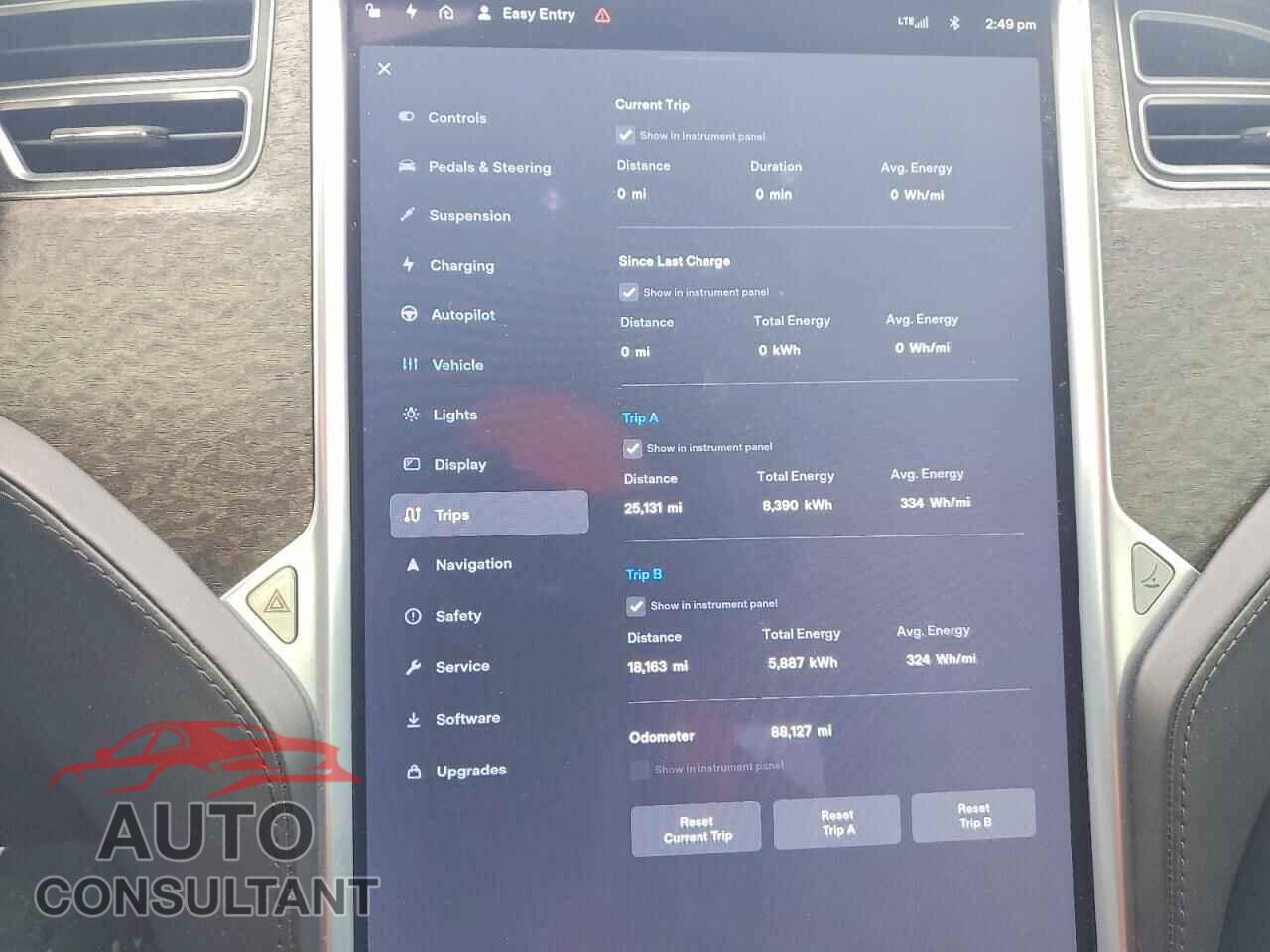 TESLA MODEL S 2014 - 5YJSA1H19EFP52877