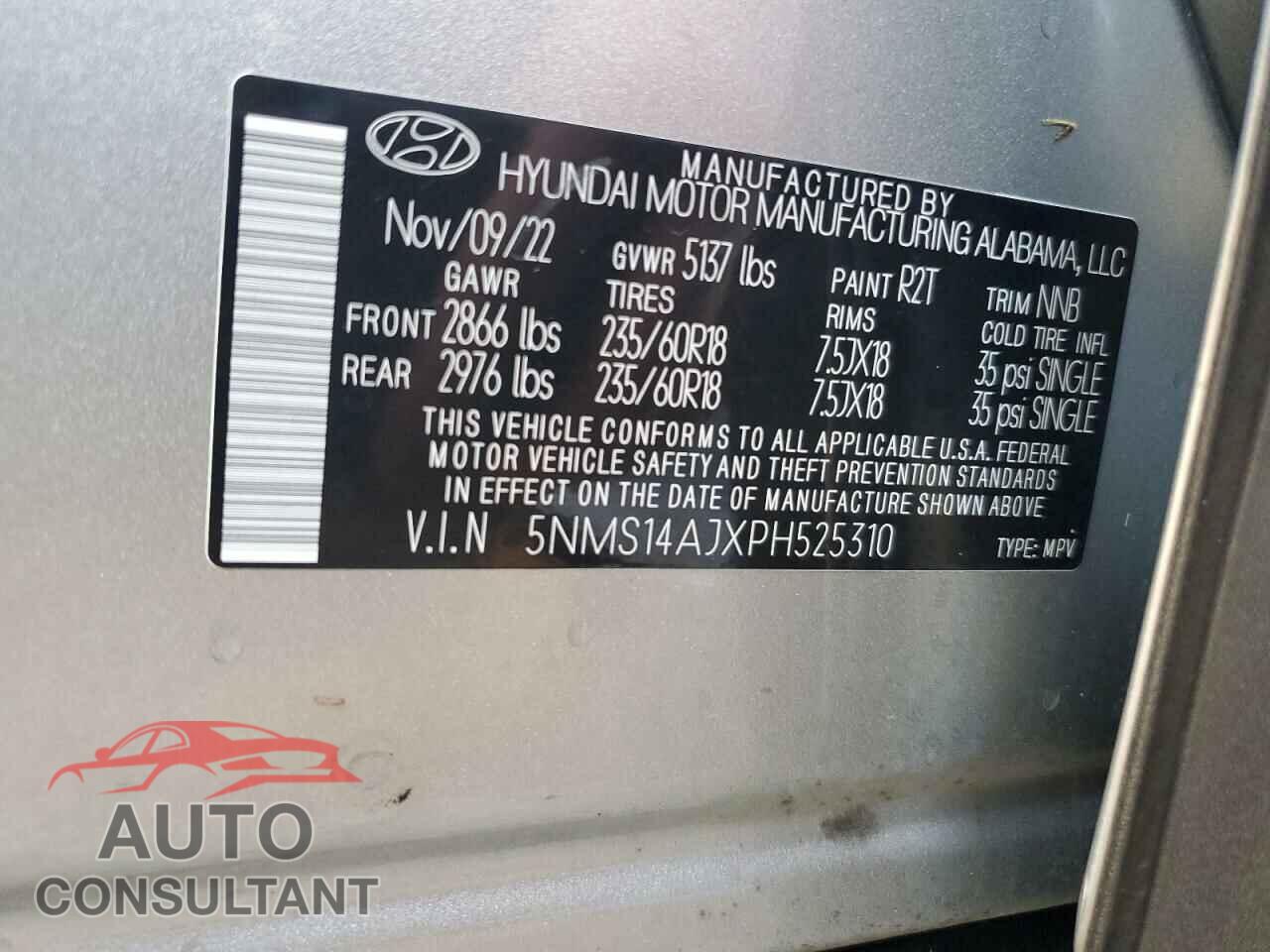 HYUNDAI SANTA FE 2023 - 5NMS14AJXPH525310