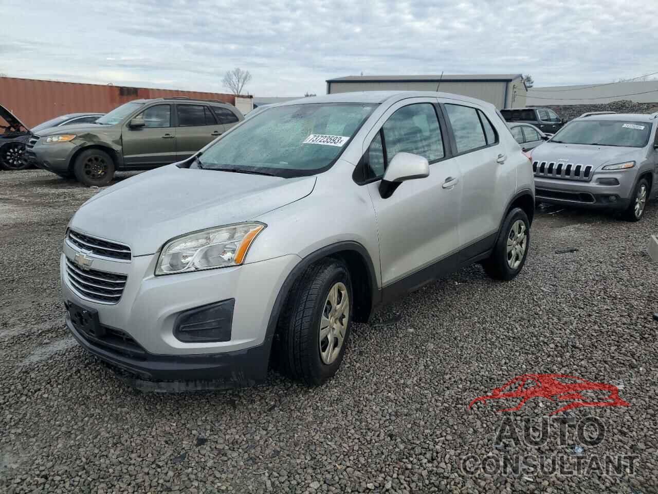 CHEVROLET TRAX 2016 - 3GNCJKSB1GL261632