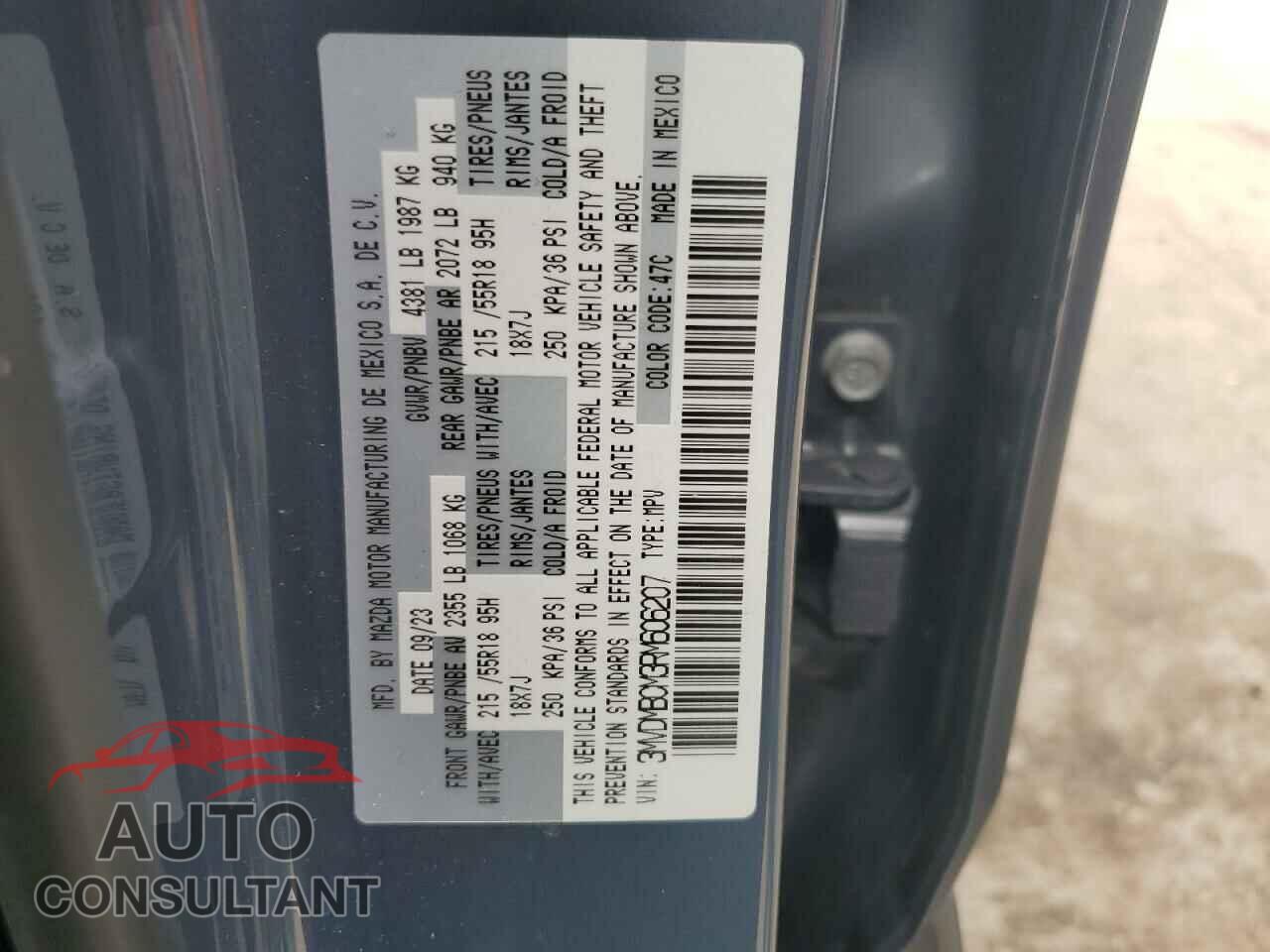 MAZDA CX30 2024 - 3MVDMBCM3RM606207