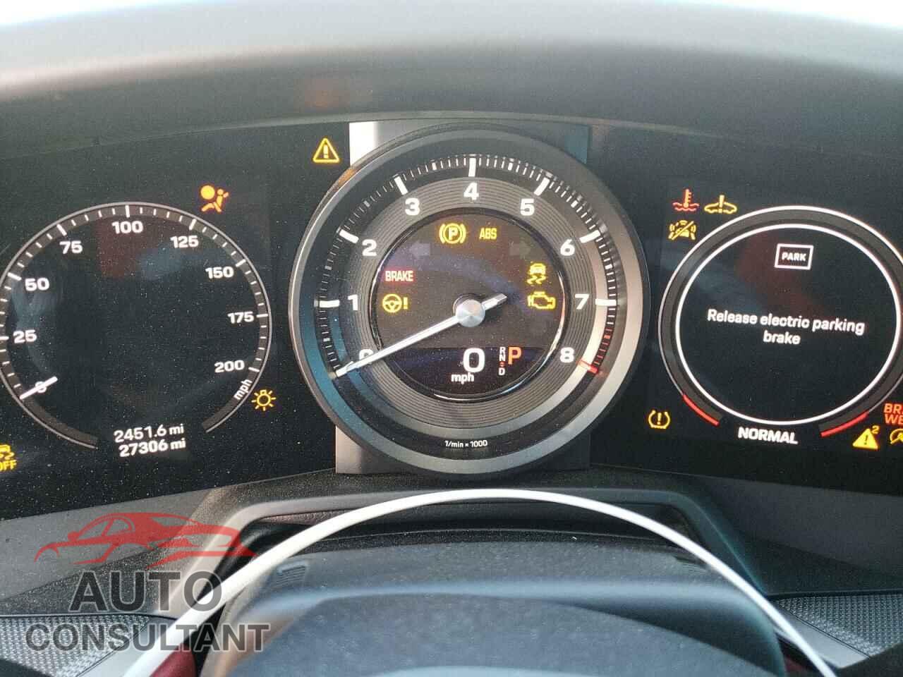 PORSCHE 911 2021 - WP0AA2A94MS205700