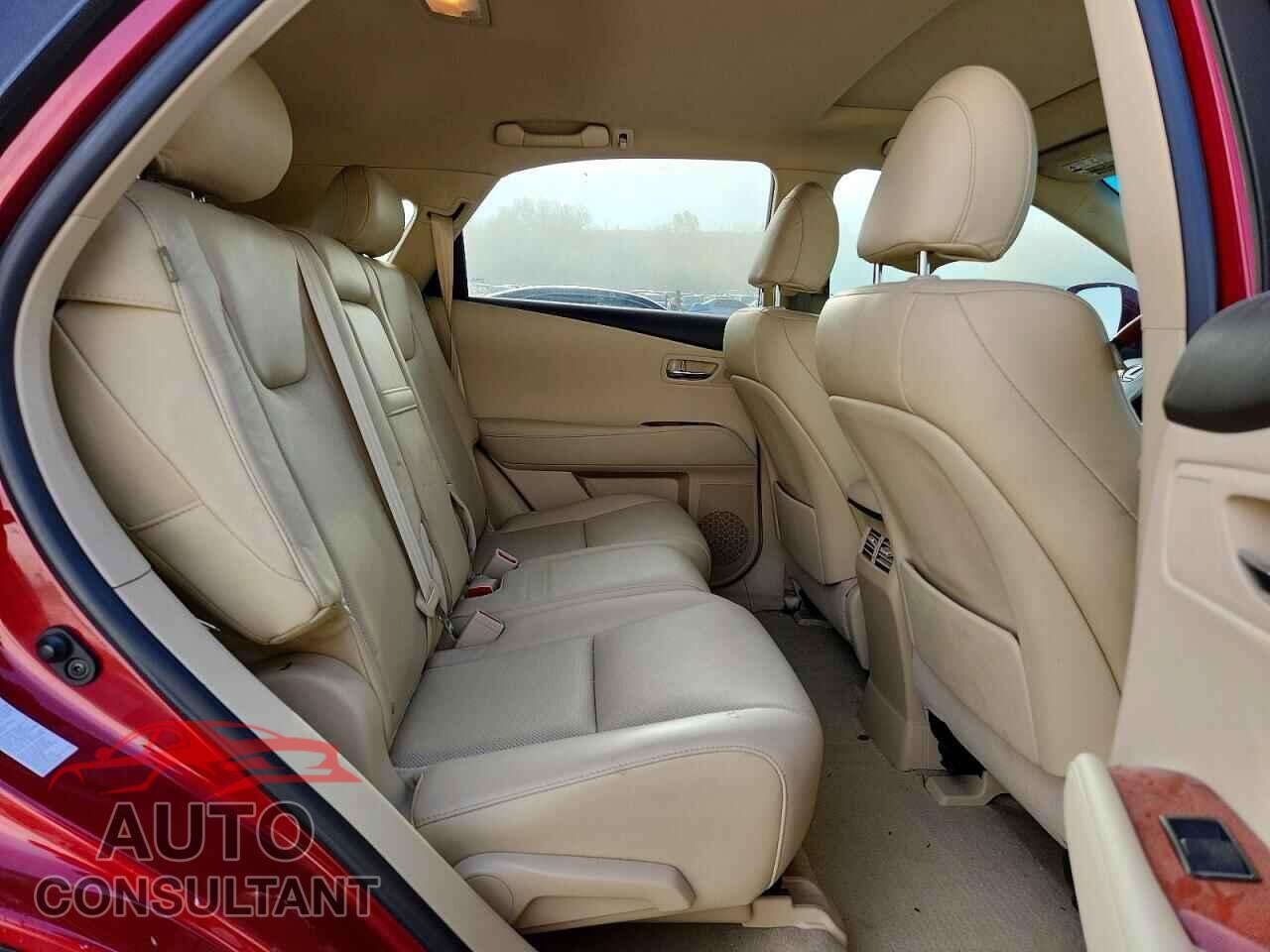 LEXUS RX350 2011 - 2T2BK1BA9BC114128