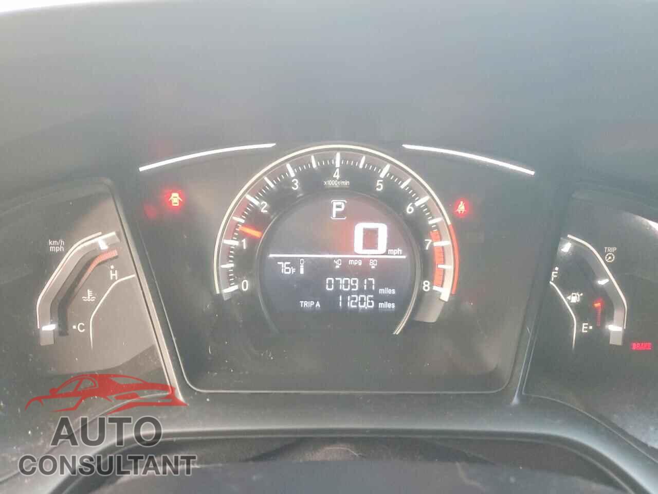 HONDA CIVIC 2017 - 19XFC2F58HE031161