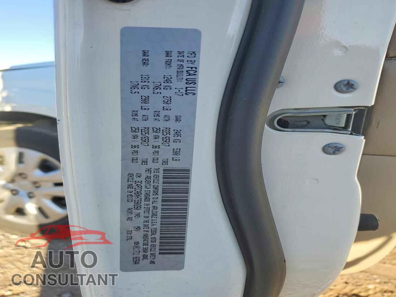DODGE JOURNEY 2017 - 3C4PDCABXHT590260