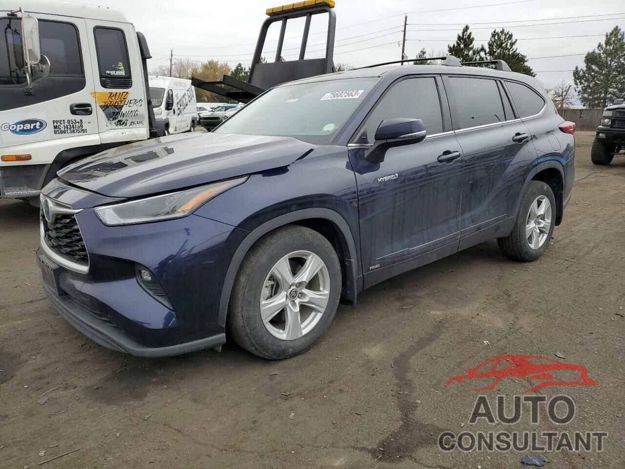 TOYOTA HIGHLANDER 2021 - 5TDBBRCH7MS066895