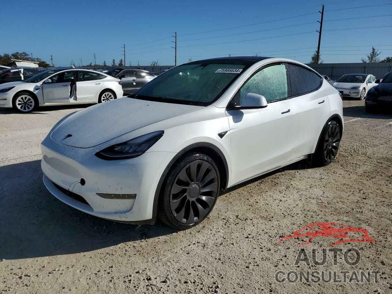 TESLA MODEL Y 2020 - 5YJYGDEF0LF015008