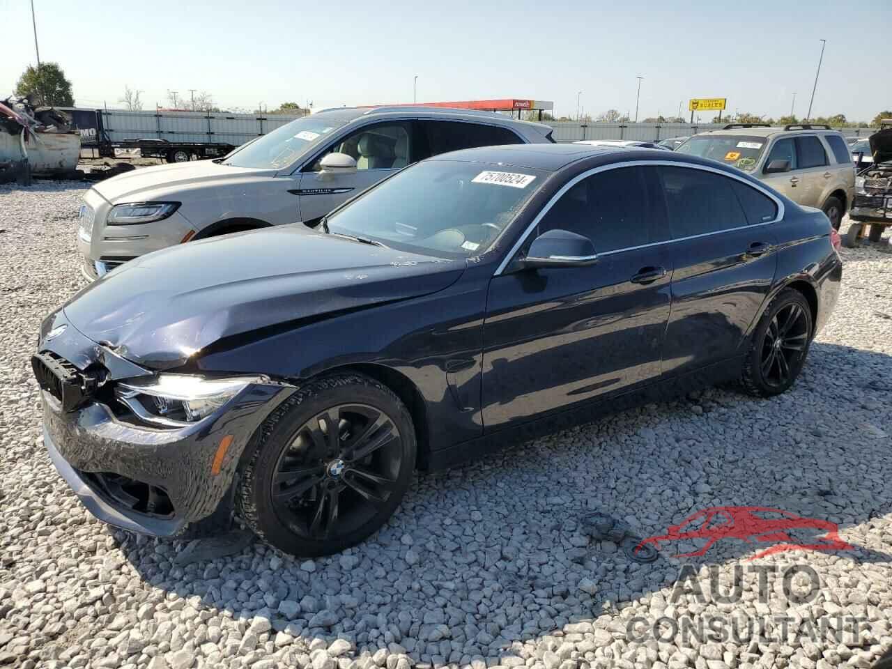 BMW 4 SERIES 2017 - WBA4F9C55HG439786