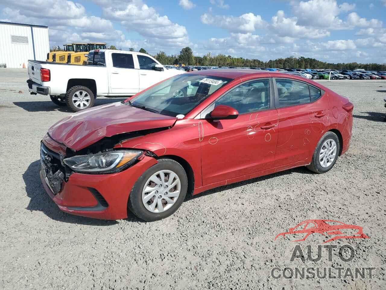 HYUNDAI ELANTRA 2017 - 5NPD74LF3HH120345