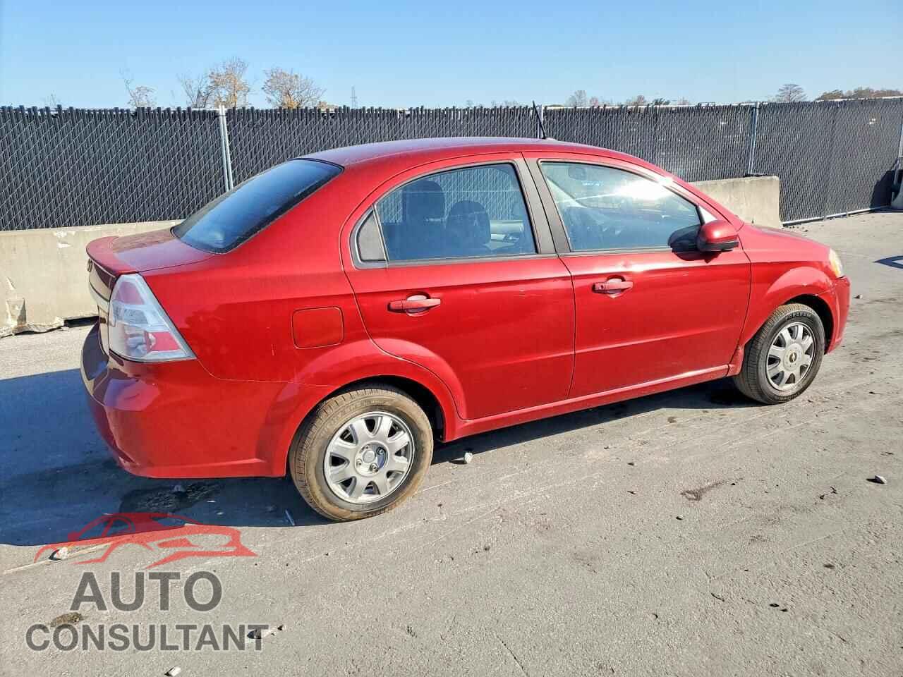 CHEVROLET AVEO 2011 - KL1TD5DE3BB211583