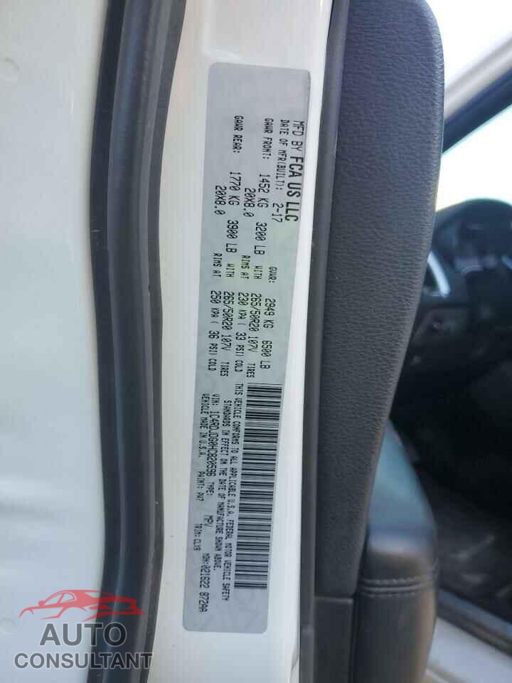 DODGE DURANGO 2017 - 1C4RDJDG0HC820596