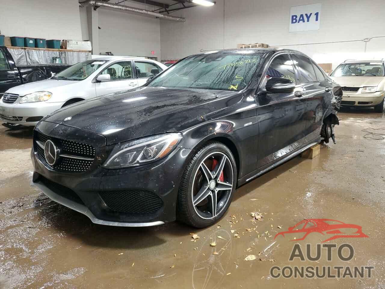 MERCEDES-BENZ C-CLASS 2016 - 55SWF6EB3GU116308
