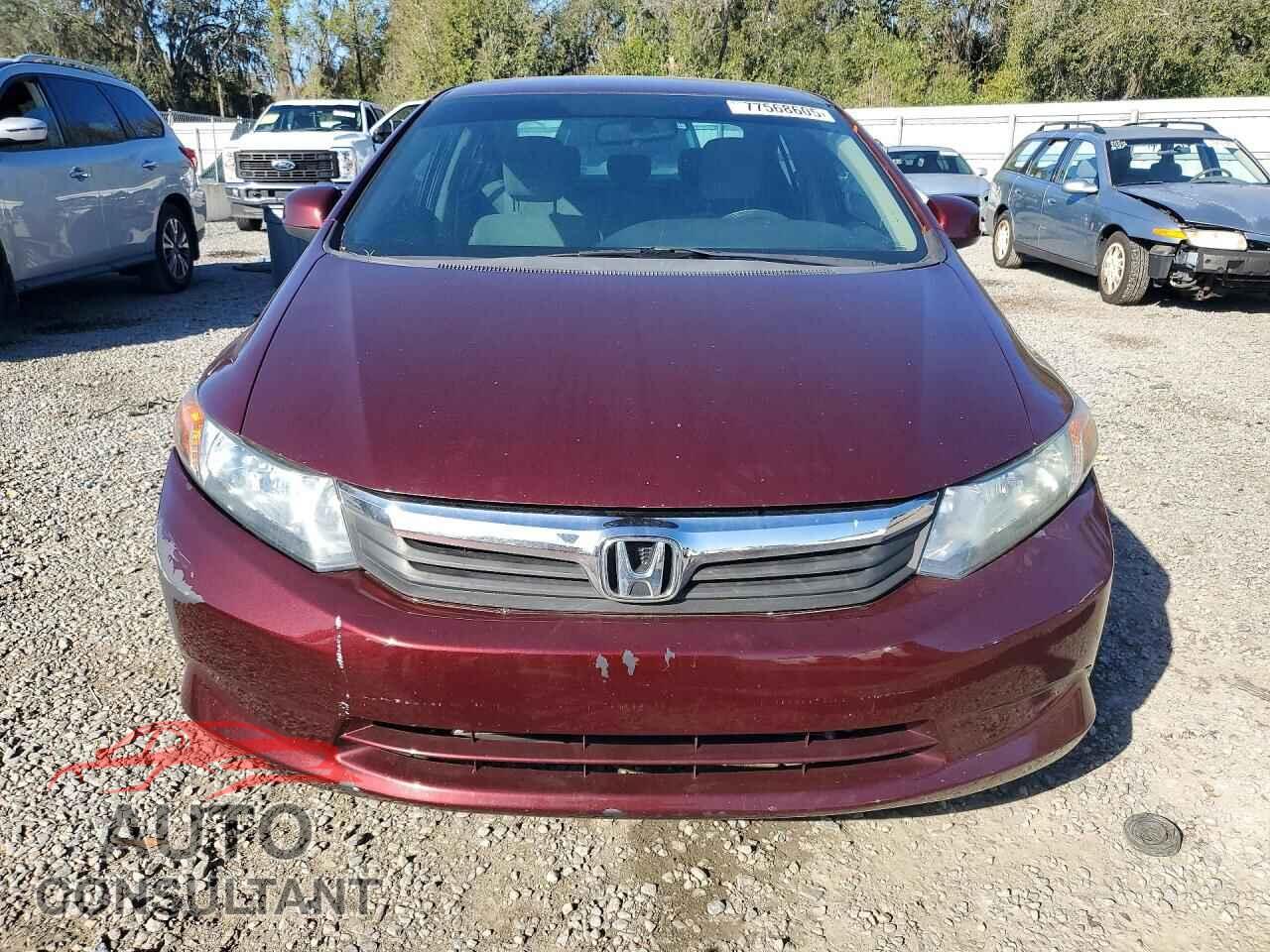 HONDA CIVIC 2012 - 2HGFB2F54CH507780