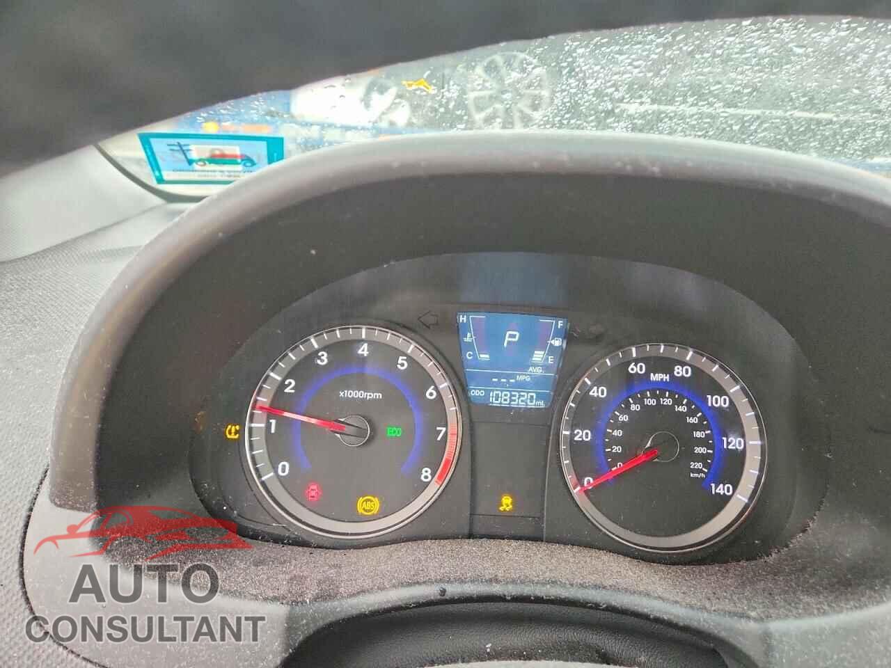 HYUNDAI ACCENT 2013 - KMHCU5AE3DU069851