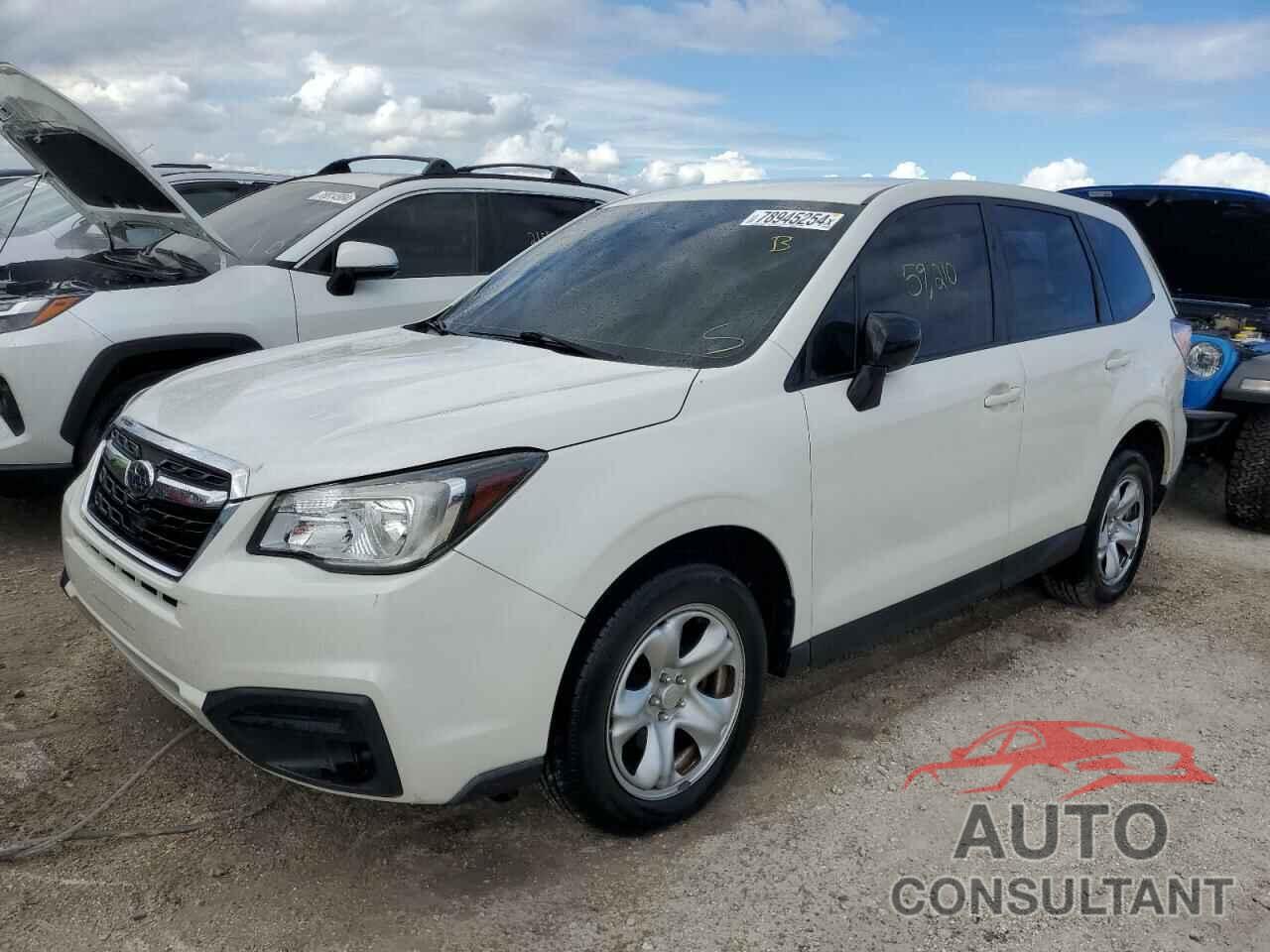 SUBARU FORESTER 2018 - JF2SJAAC4JG577306