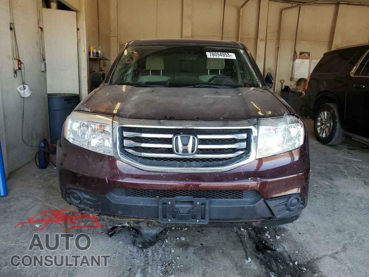 HONDA PILOT 2015 - 5FNYF4H22FB052402