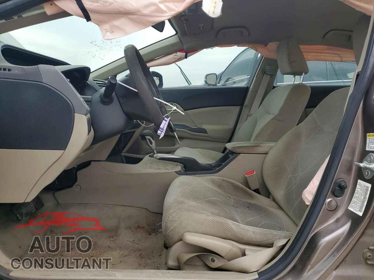 HONDA CIVIC 2012 - JHMFB2F54CS001761