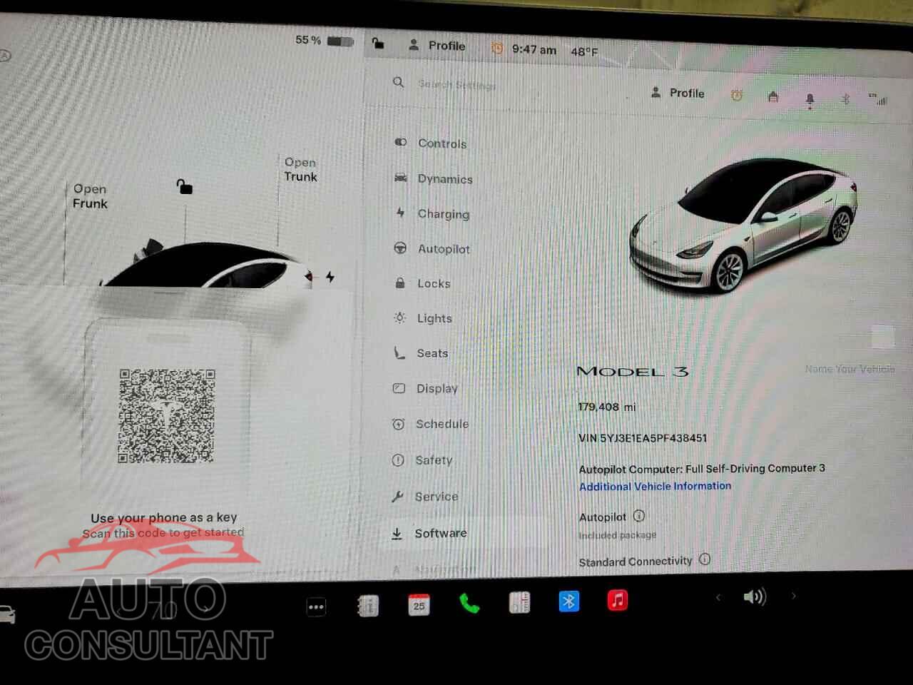 TESLA MODEL 3 2023 - 5YJ3E1EA5PF438451