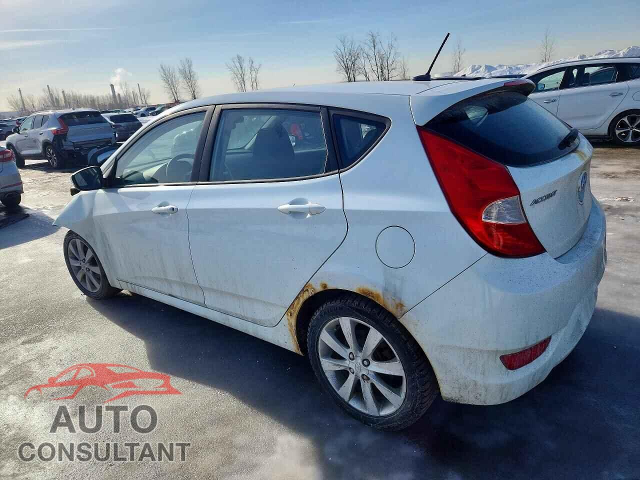 HYUNDAI ACCENT 2012 - KMHCU5AE0CU033713