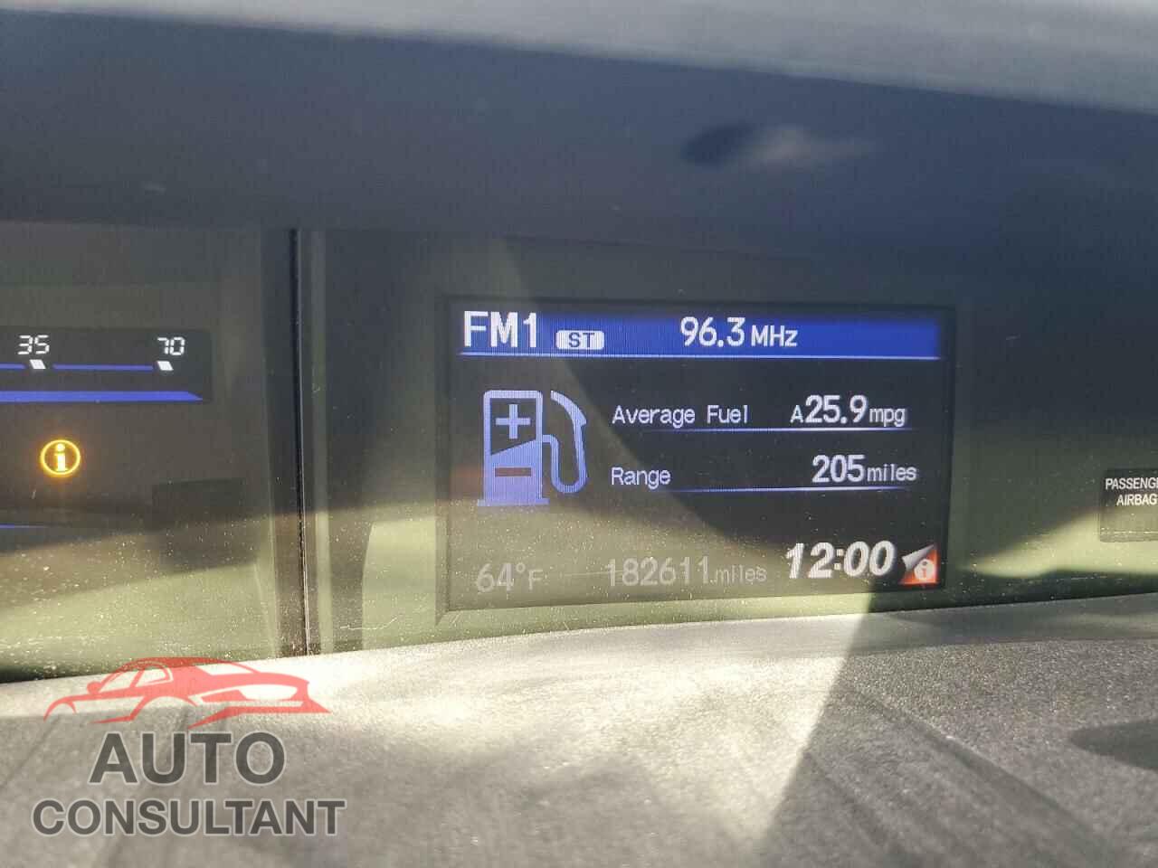 HONDA CIVIC 2013 - 19XFB2F57DE260587