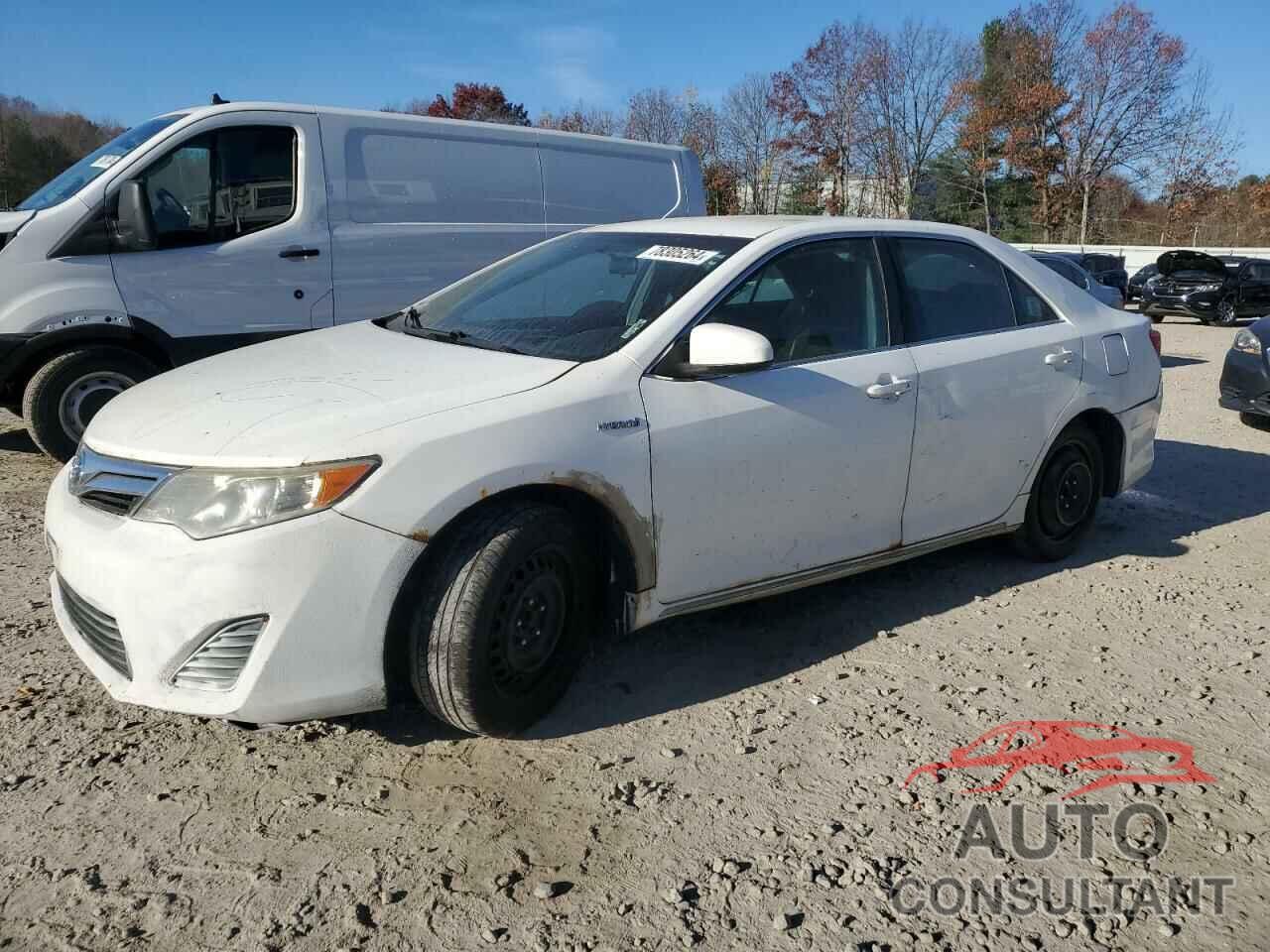TOYOTA CAMRY 2012 - 4T1BD1FK8CU004592