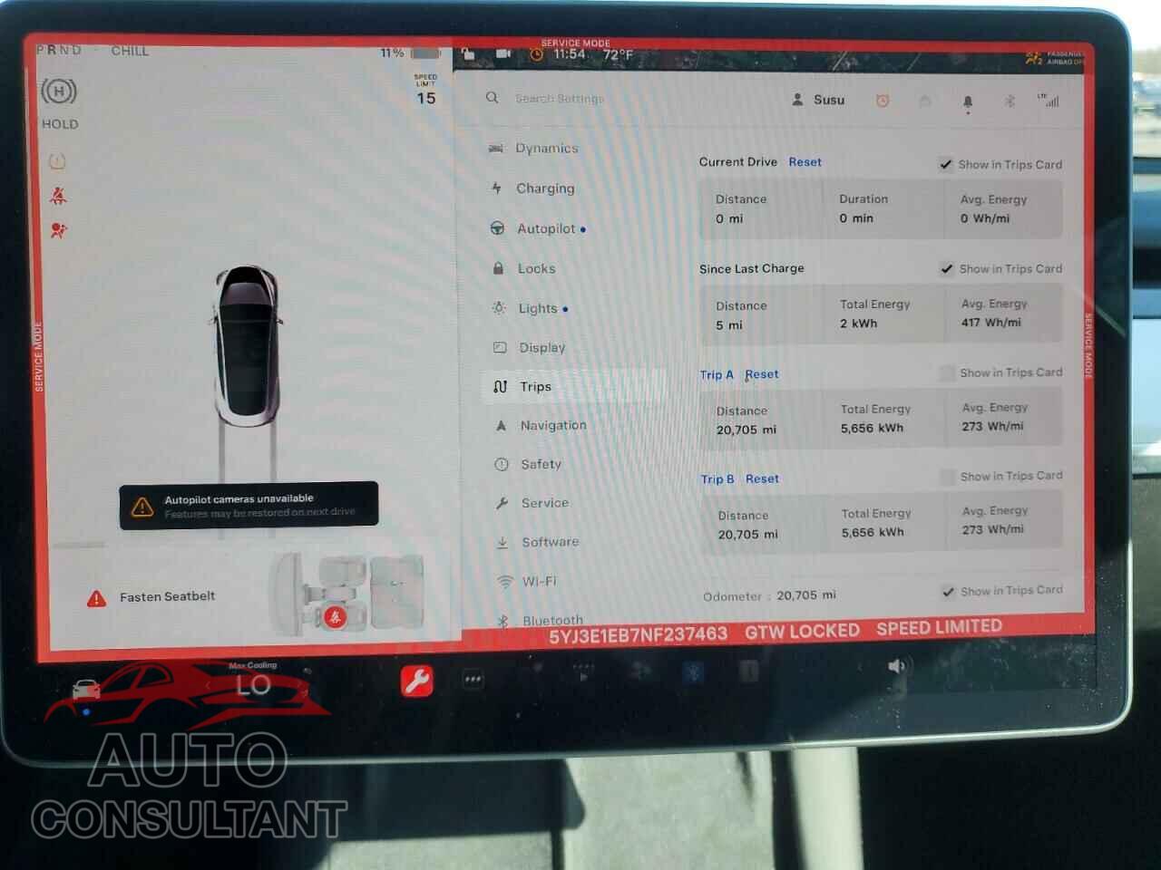 TESLA MODEL 3 2022 - 5YJ3E1EB7NF237463