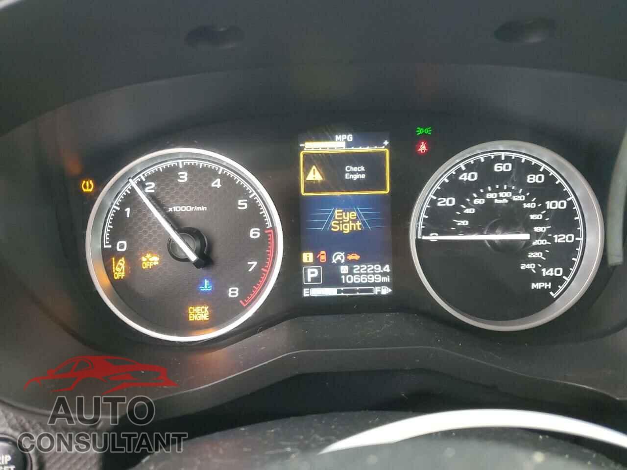 SUBARU FORESTER 2019 - JF2SKAEC2KH431618