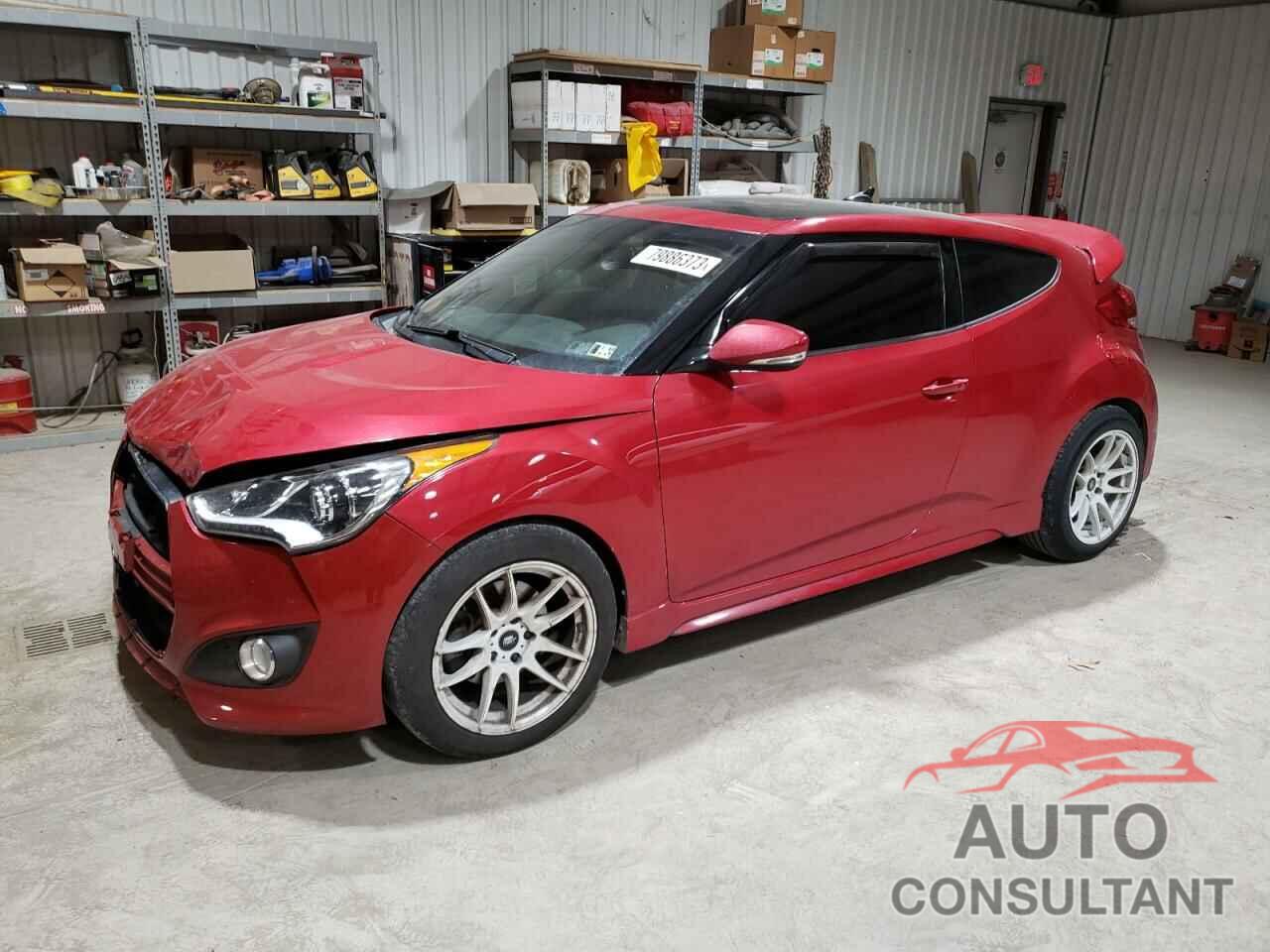 HYUNDAI VELOSTER 2016 - KMHTC6AE0GU267445