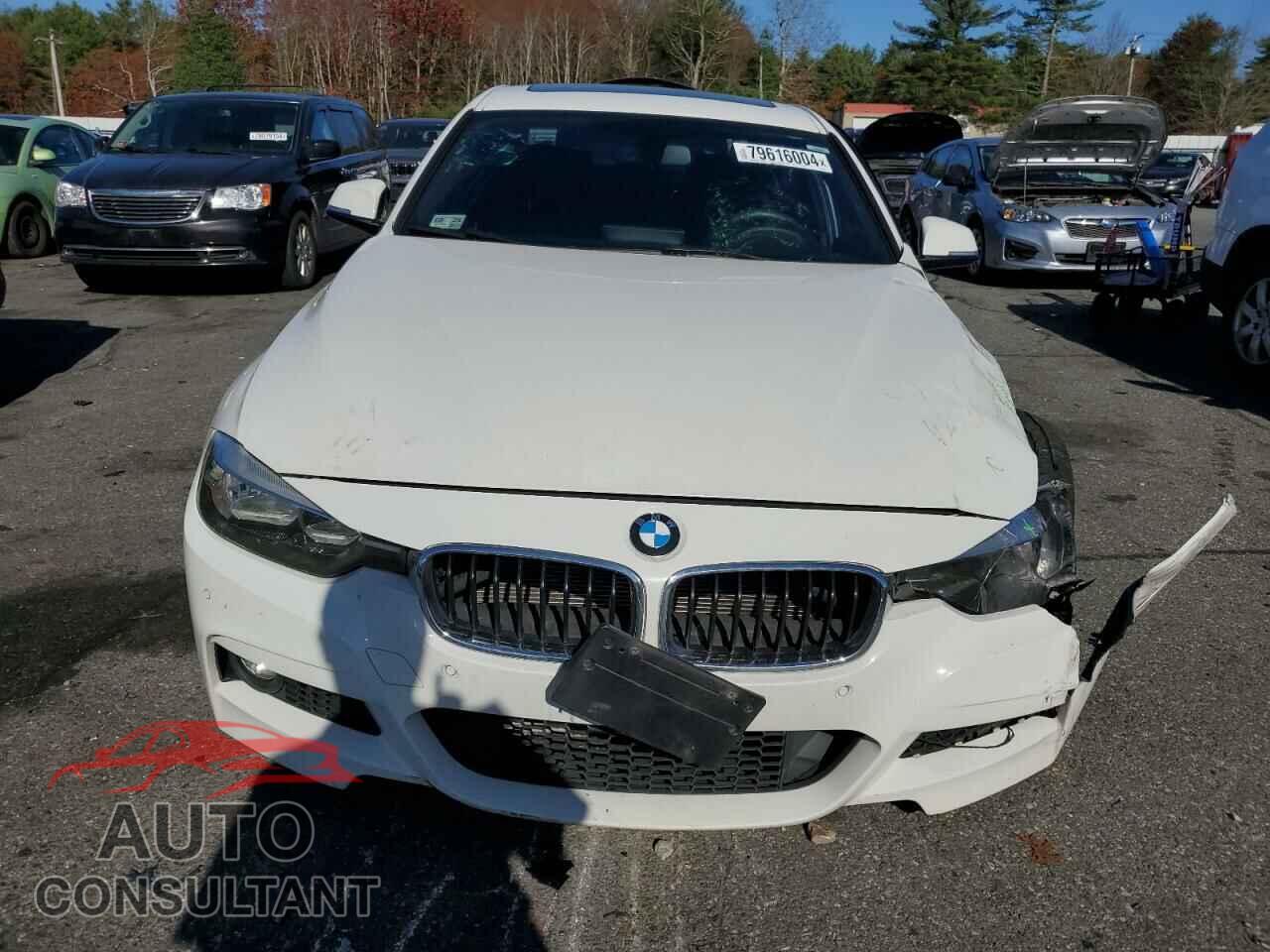BMW 3 SERIES 2016 - WBA8E3G58GNU04231