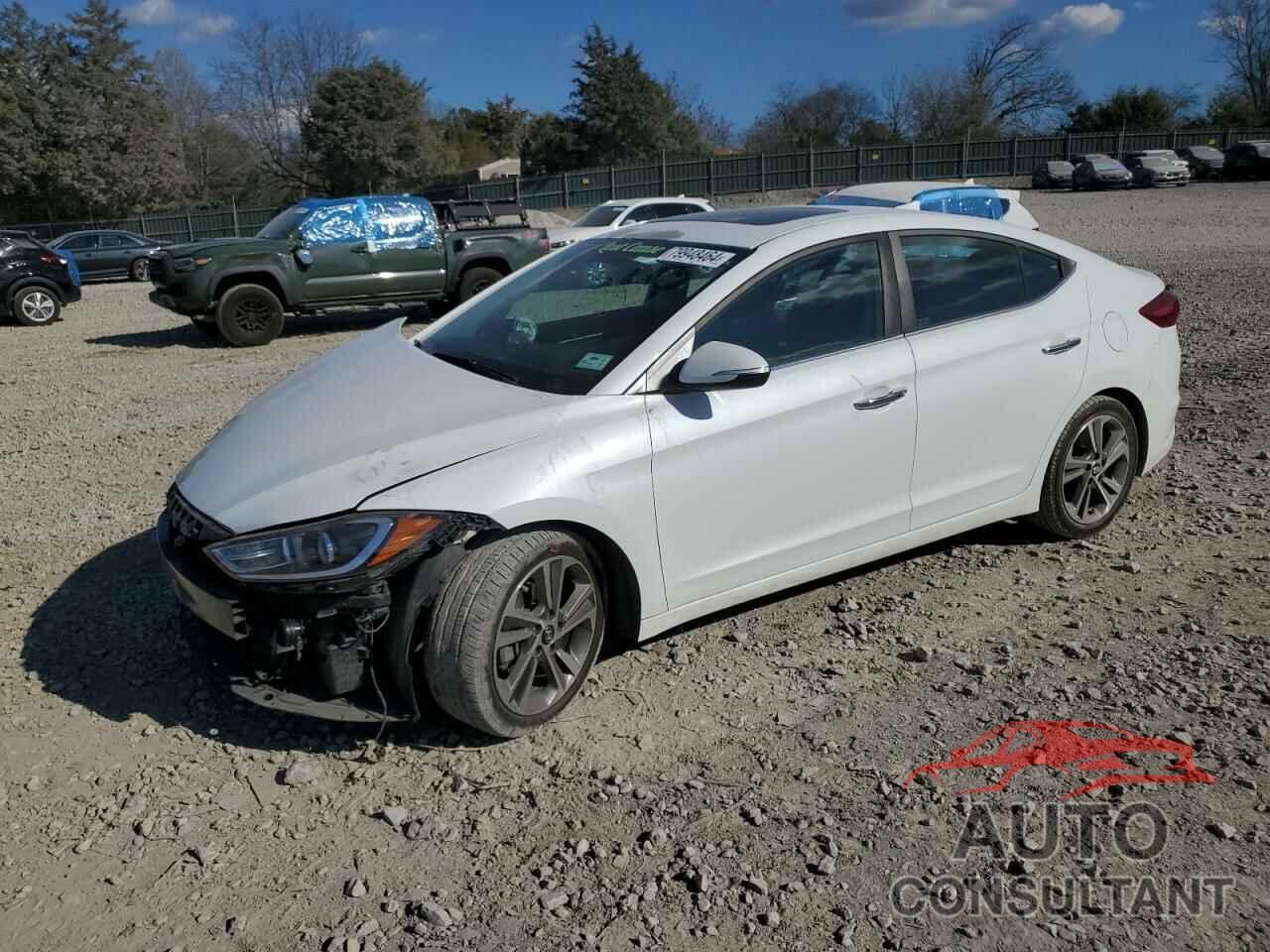 HYUNDAI ELANTRA 2017 - 5NPD84LF4HH087580