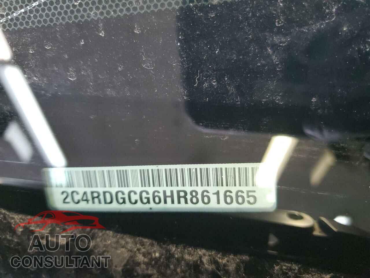 DODGE CARAVAN 2017 - 2C4RDGCG6HR861665