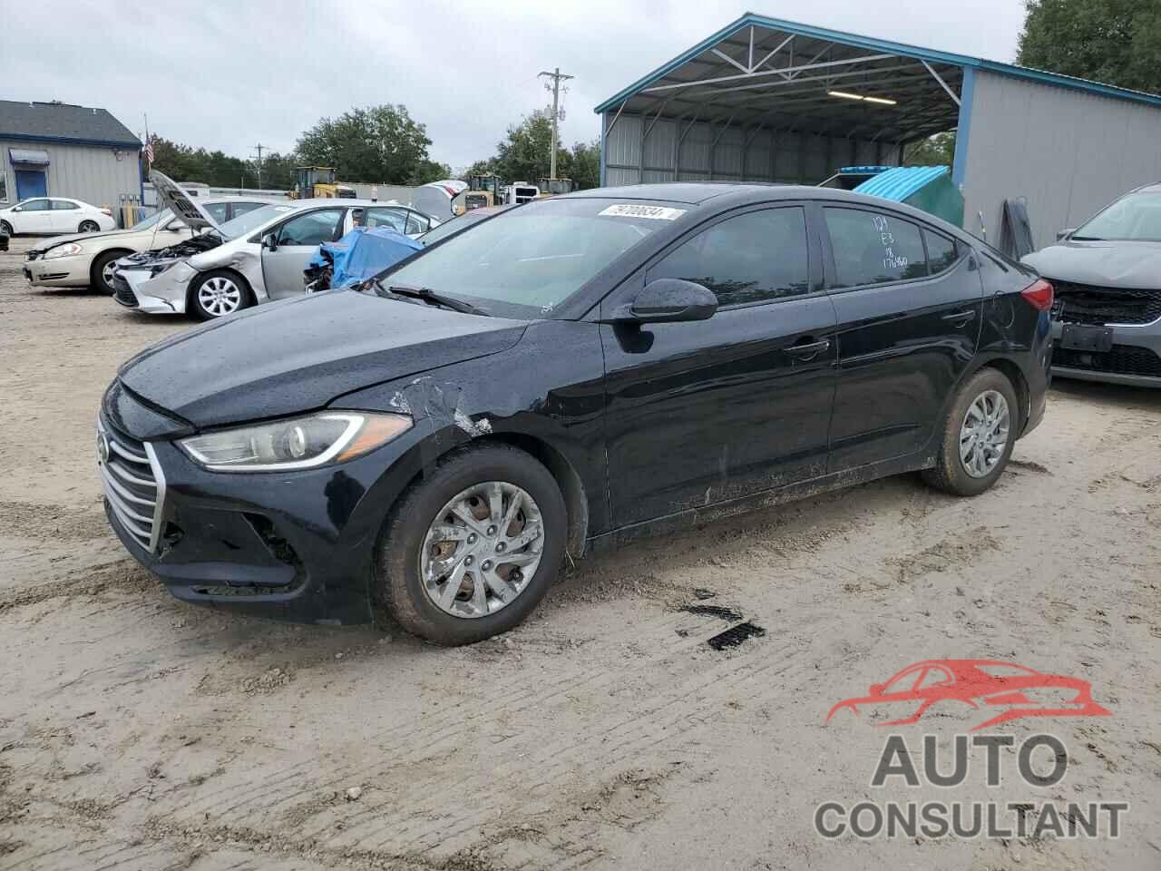 HYUNDAI ELANTRA 2018 - KMHD74LF7JU612691