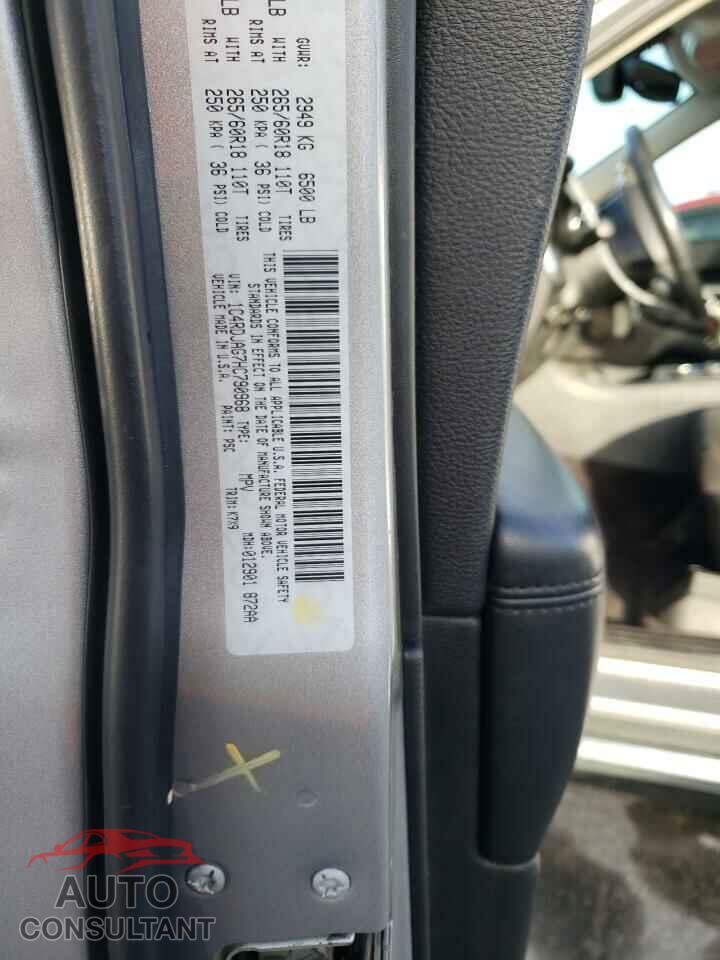 DODGE DURANGO 2017 - 1C4RDJAG7HC790968
