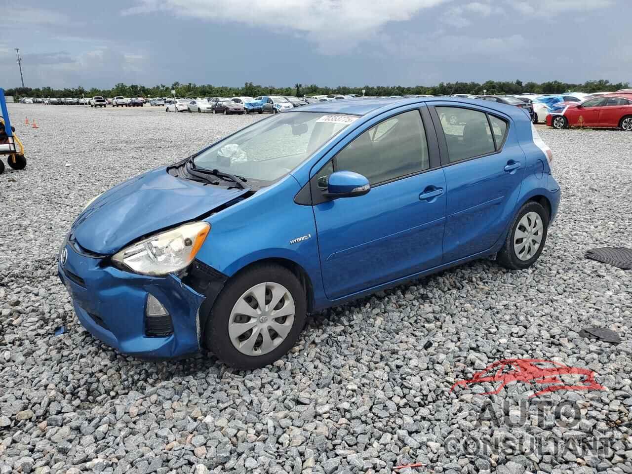 TOYOTA PRIUS 2012 - JTDKDTB39C1519679