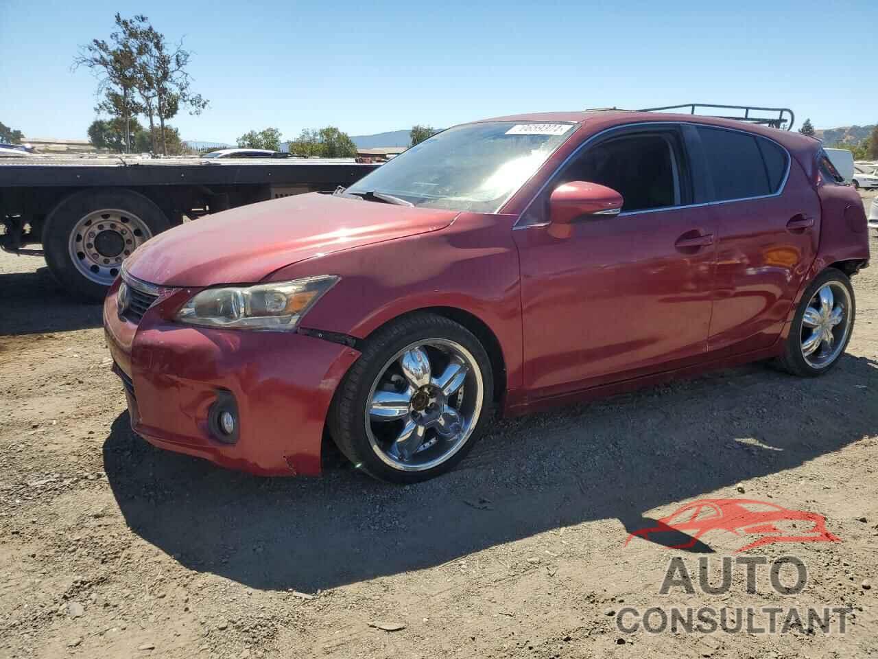 LEXUS CT 200 2011 - JTHKD5BH8B2022962