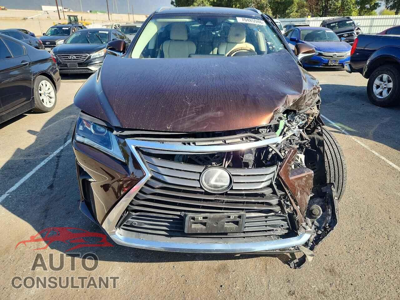 LEXUS RX350 2017 - 2T2ZZMCA4HC043102