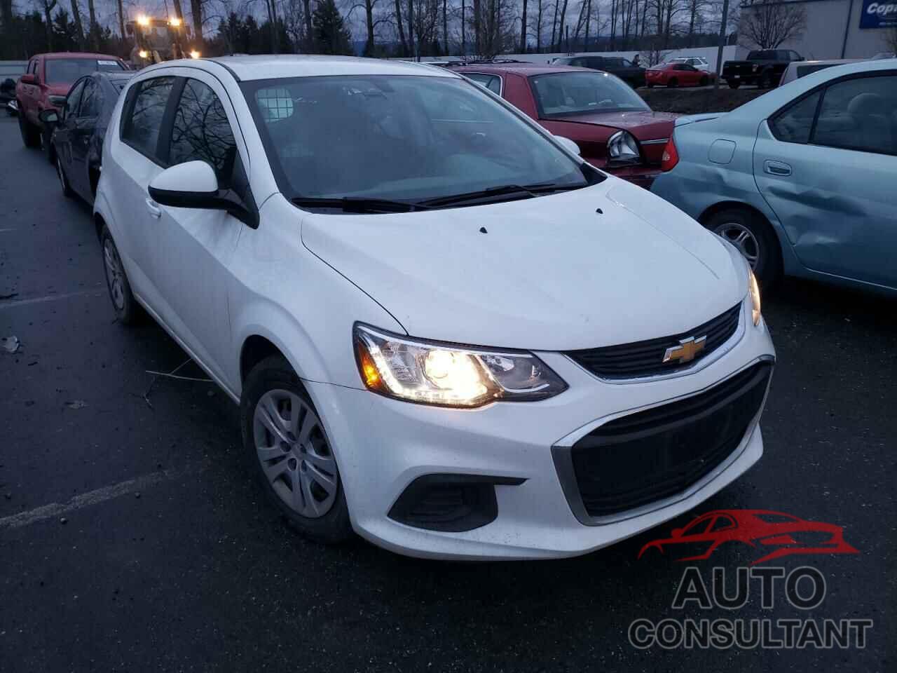 CHEVROLET SONIC 2019 - 1G1JG6SB3K4143238