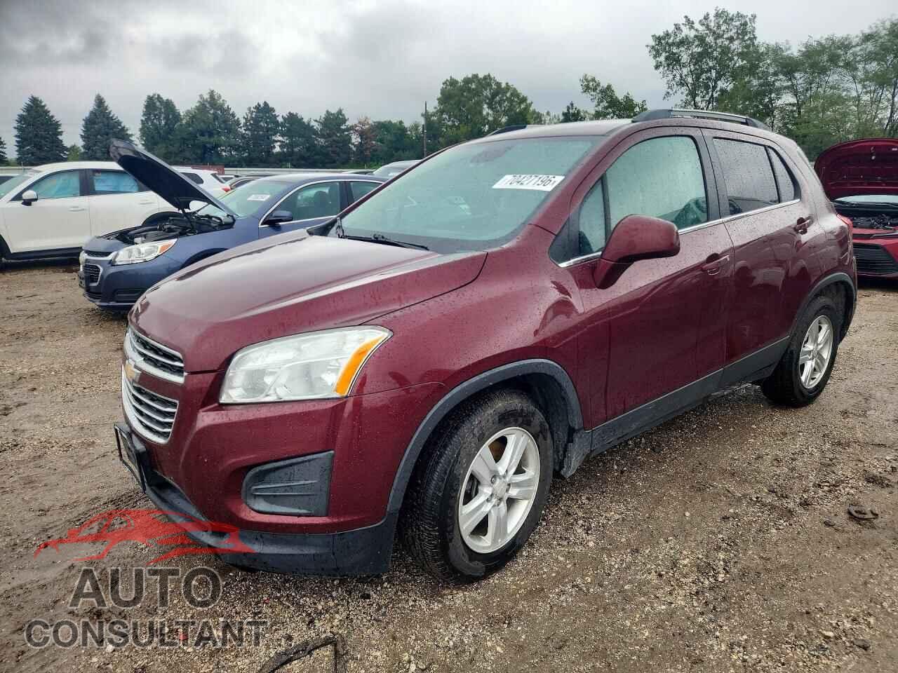 CHEVROLET TRAX 2016 - 3GNCJLSB6GL216630