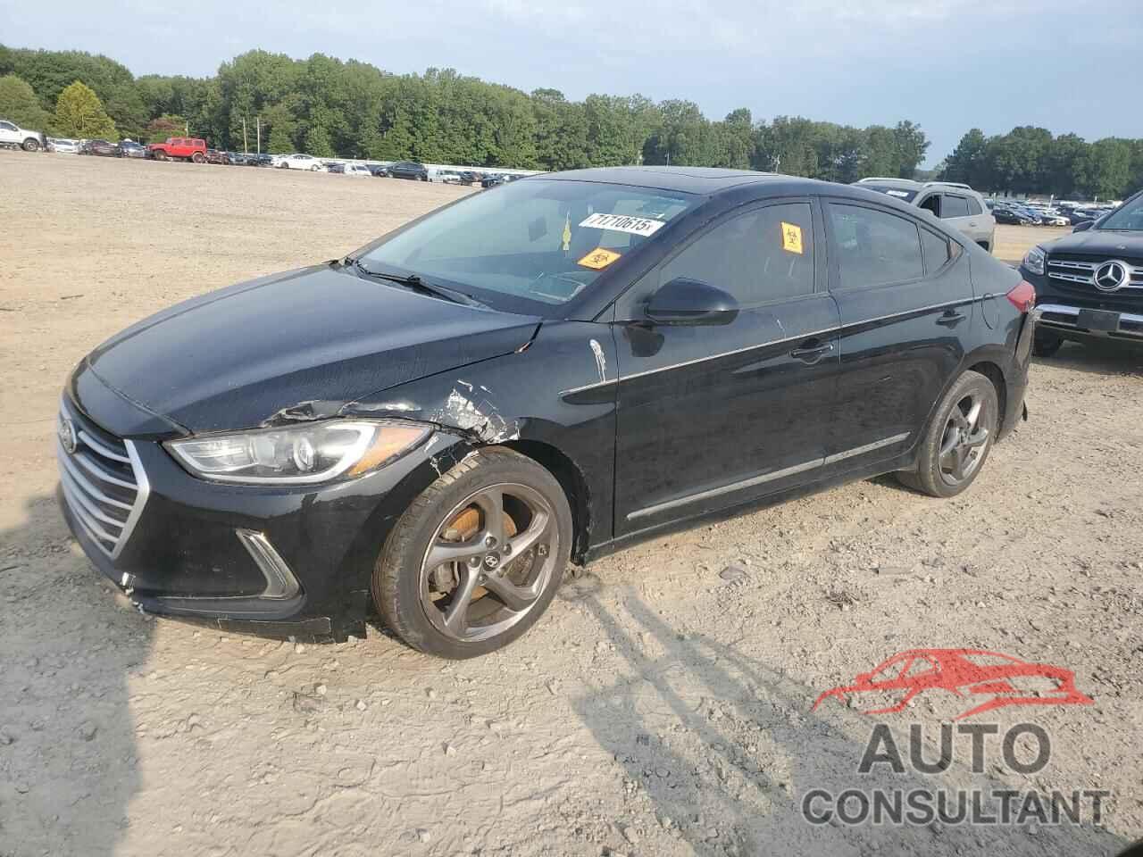 HYUNDAI ELANTRA 2018 - 5NPD84LF9JH282399