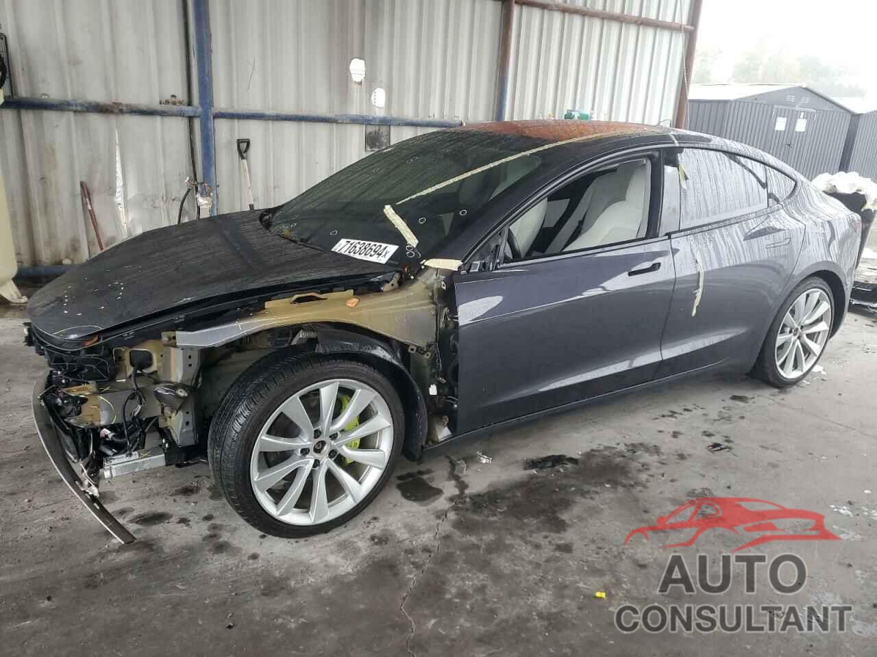 TESLA MODEL 3 2018 - 5YJ3E1EB8JF135003