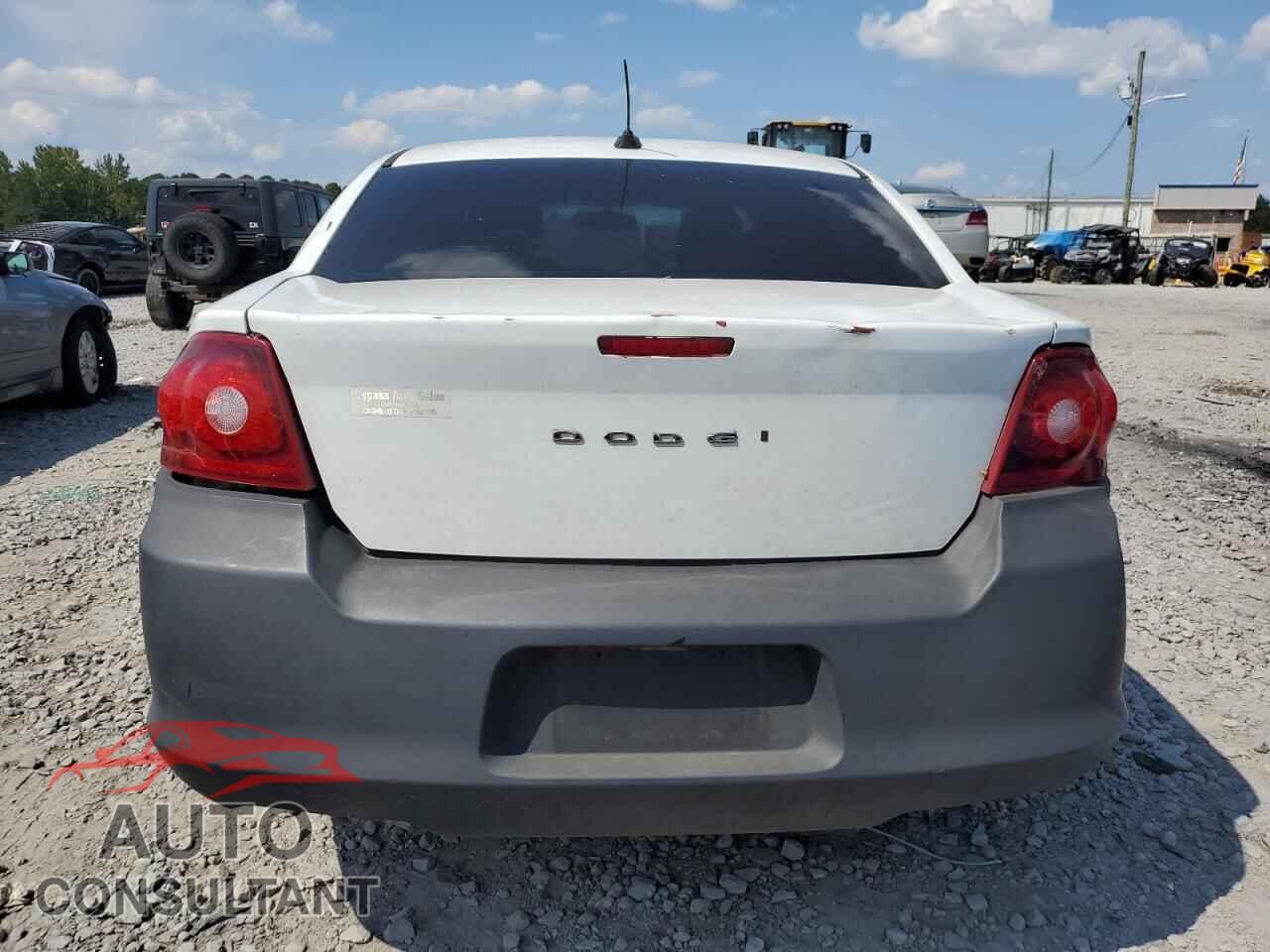 DODGE AVENGER 2012 - 1C3CDZCB7CN227992